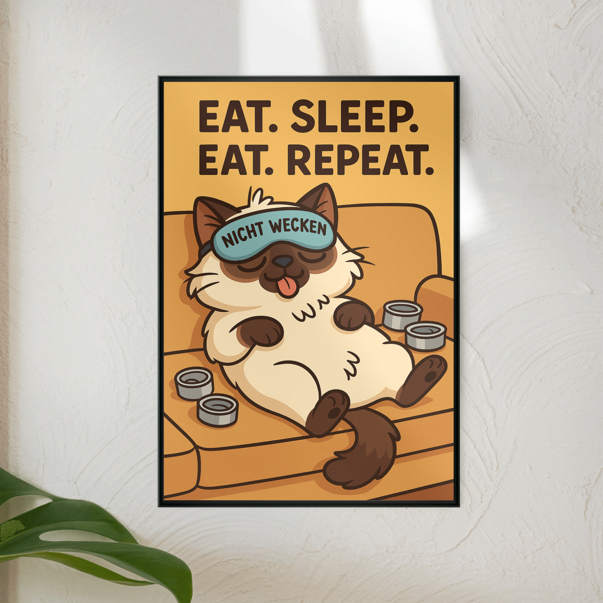 Eat. Sleep. Eat. Repeat | Poster _collection_collection