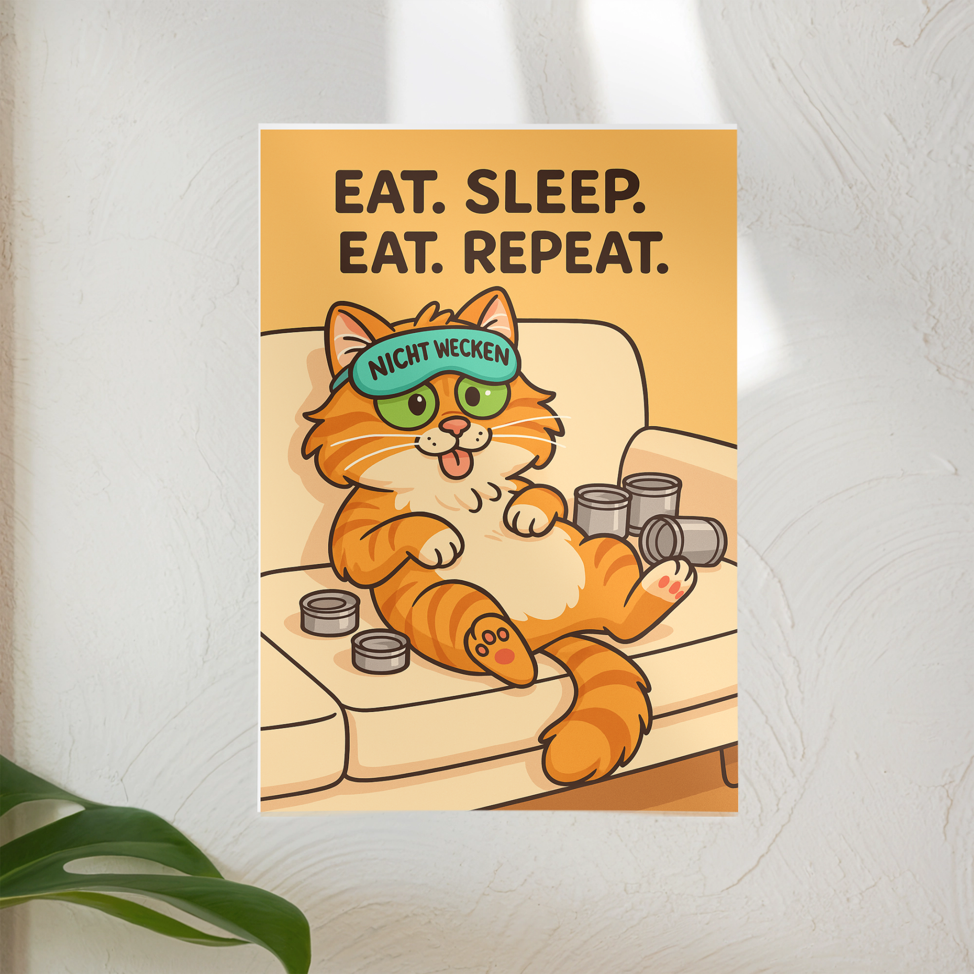 Eat. Sleep. Eat. Repeat | Digitaler Abzug _collection_collection