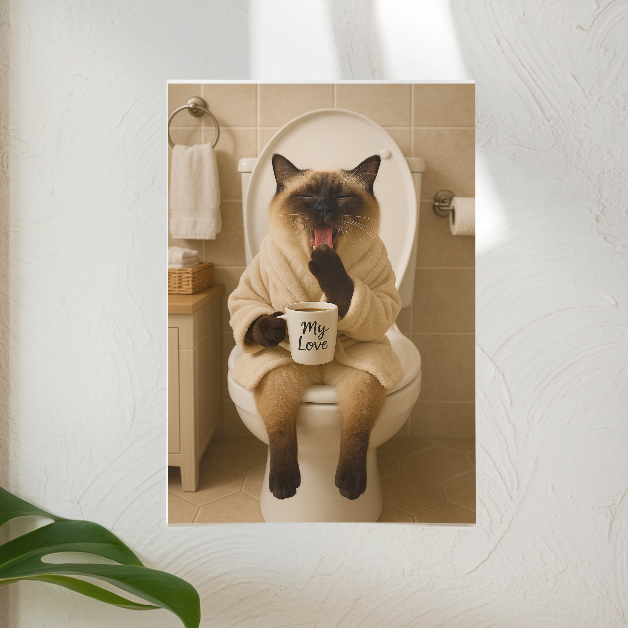 Morgendliches Geschäft | Digitaler Abzug _collection_collection