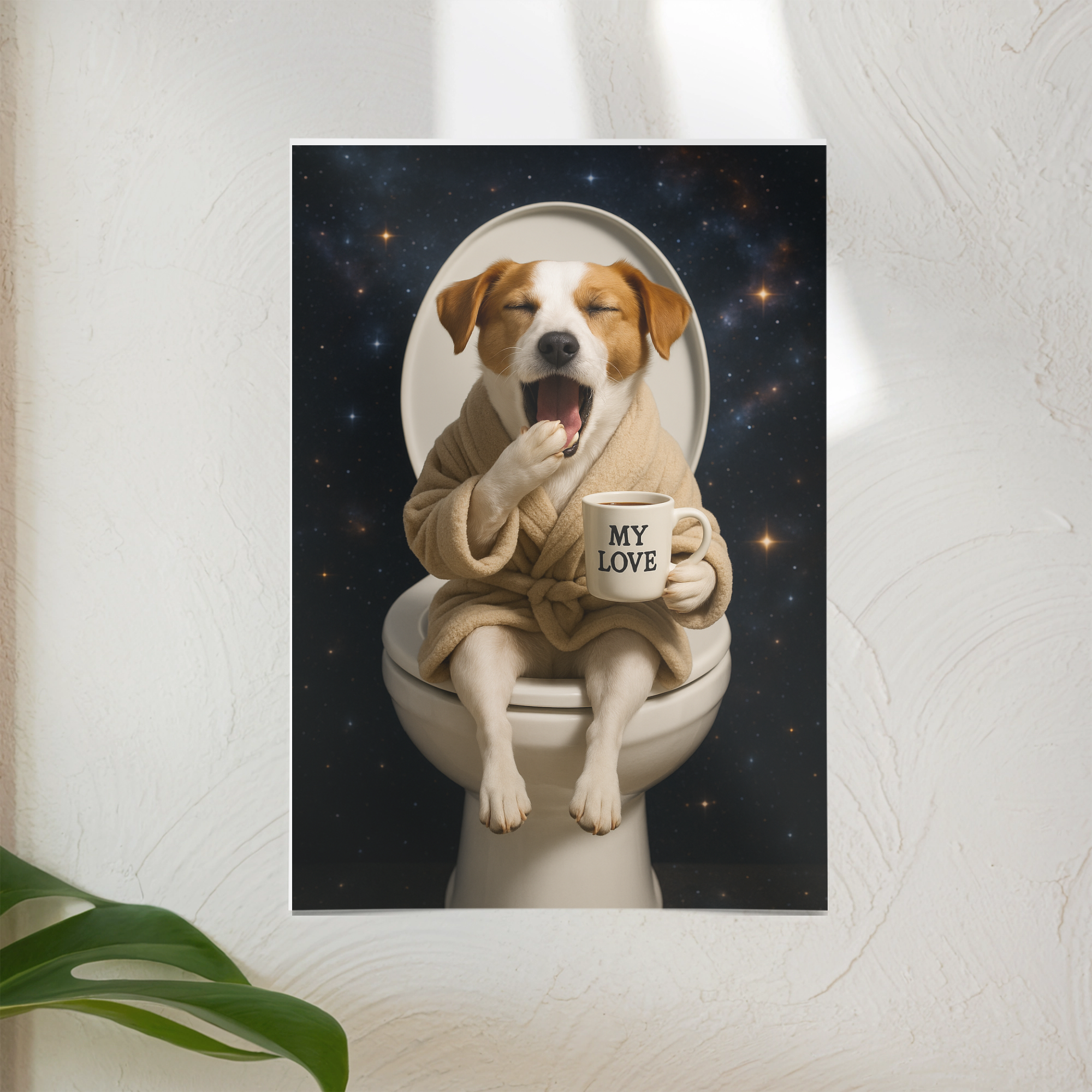Morgendliches Geschäft im Universum | Digitaler Abzug_collection_collection