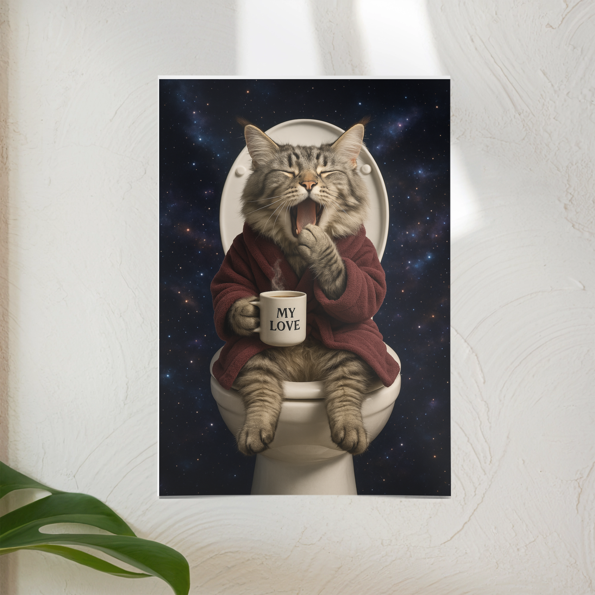 Morgendliches Geschäft im Universum | Digitaler Abzug_collection_collection