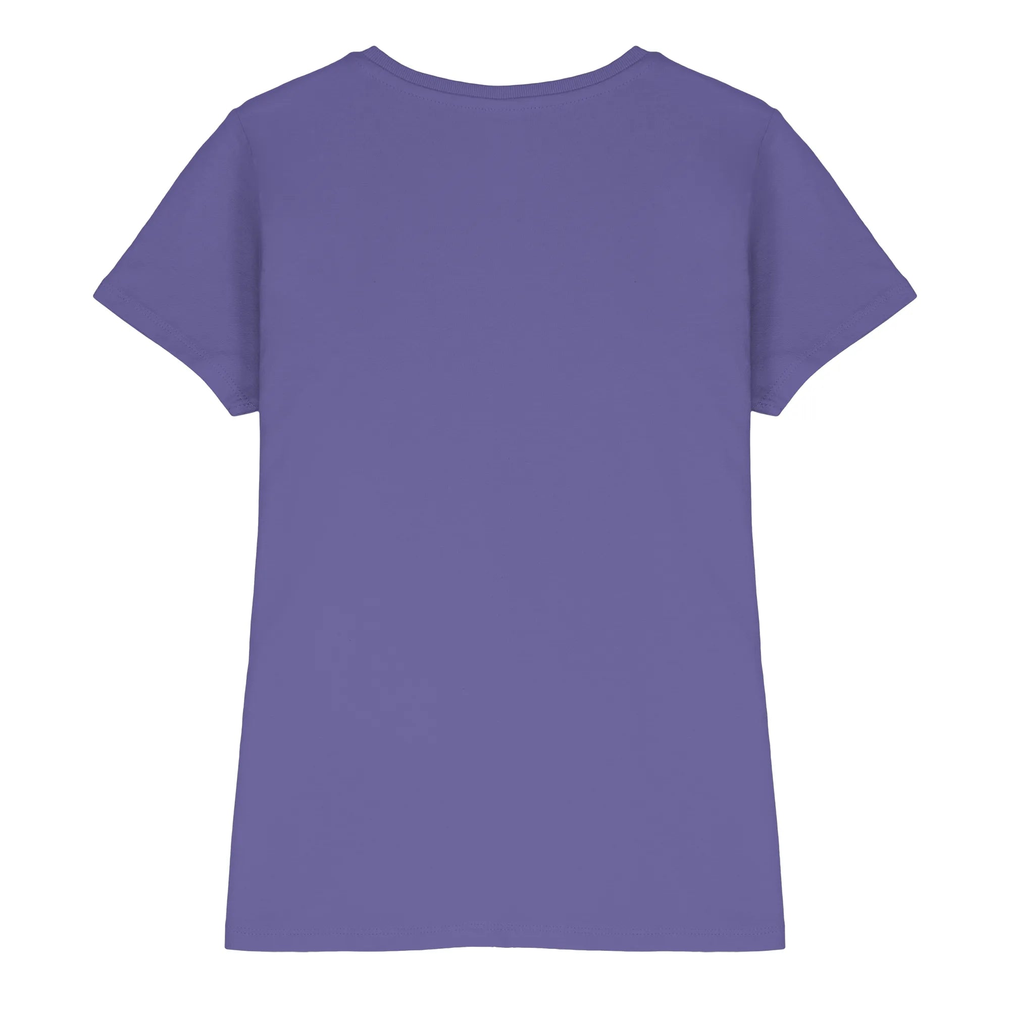 Ladies Premium Shirt-Millenial Lilac Back | MagicPetPrint-Overlay