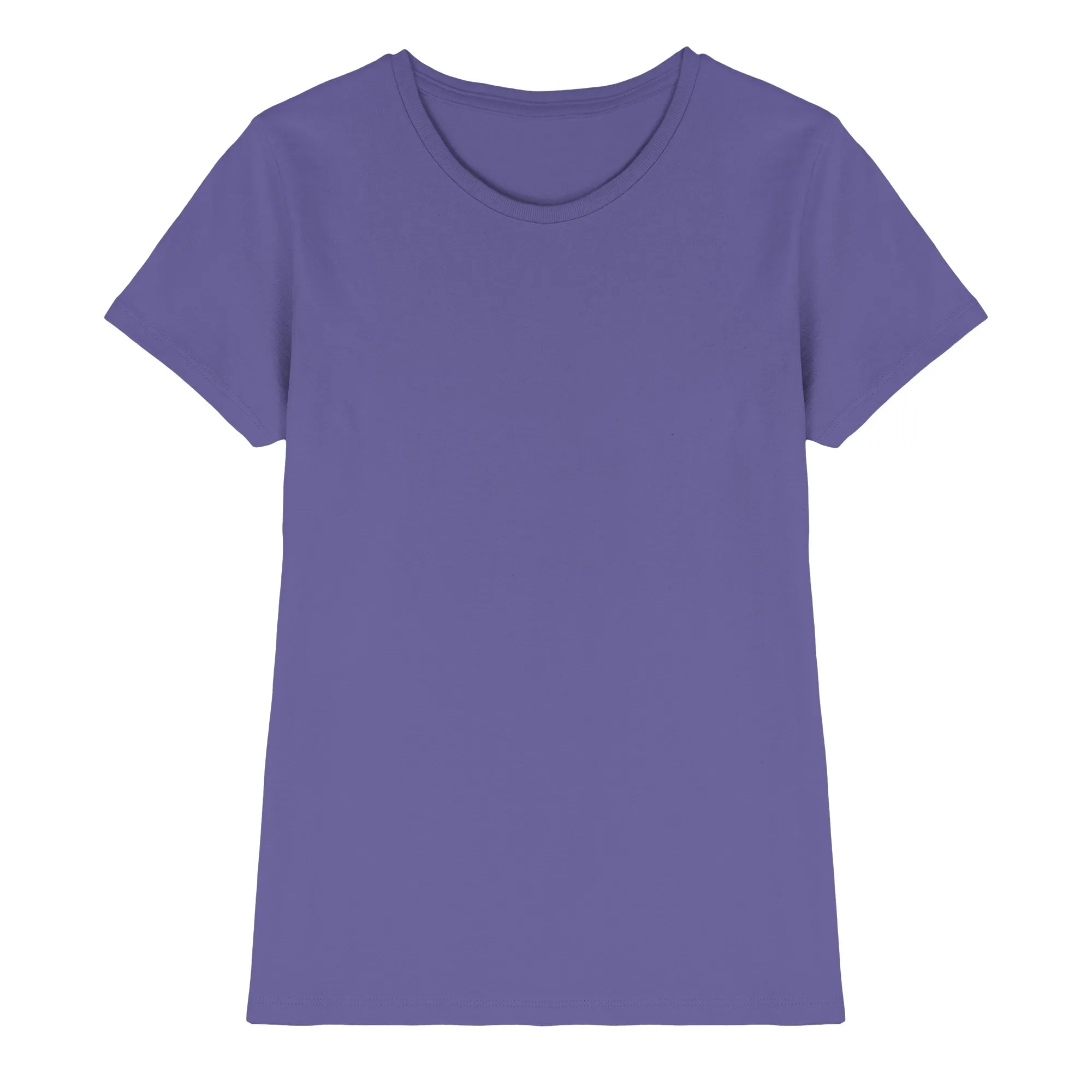 Ladies Premium Shirt-Millenial Lilac Front | MagicPetPrint-Overlay