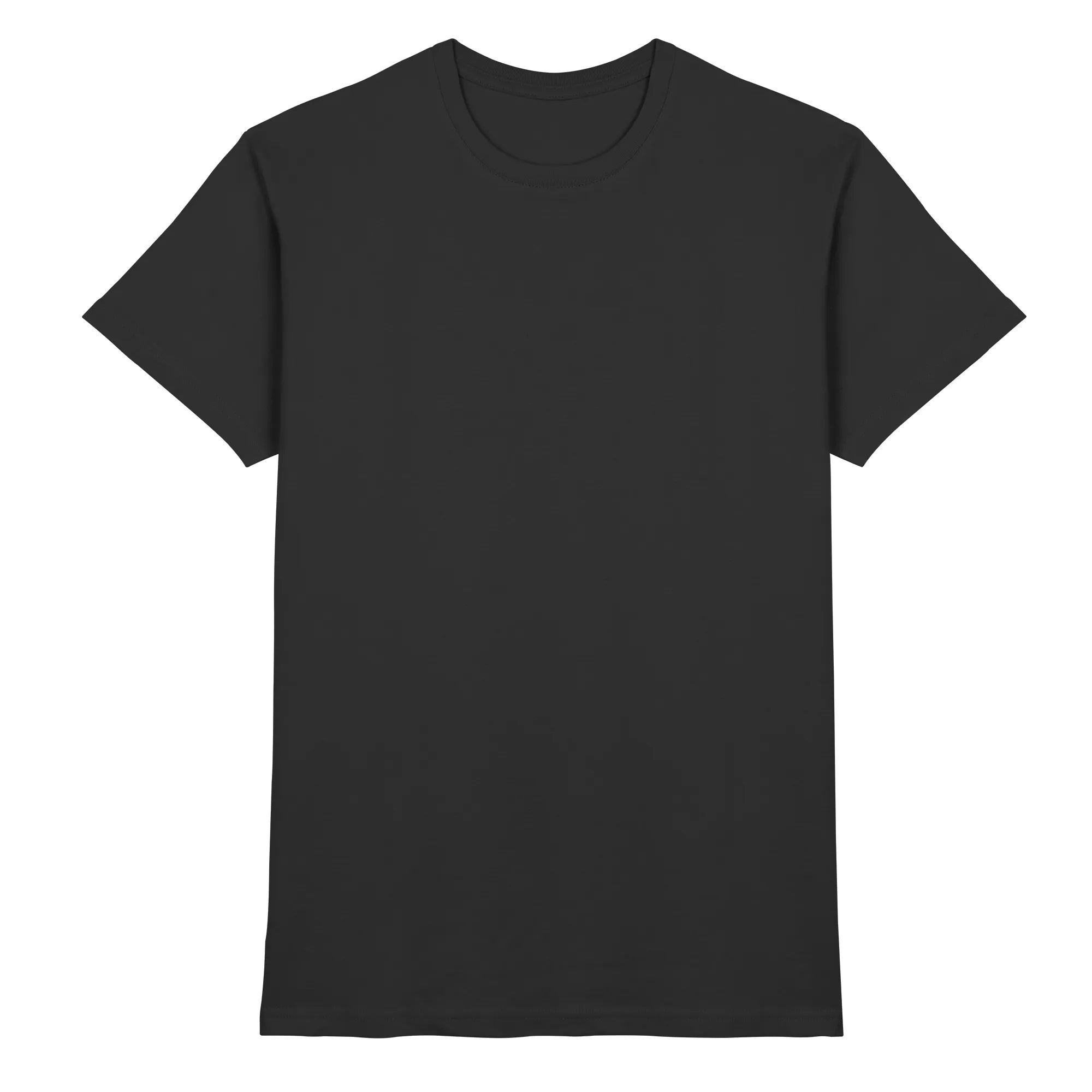 Premium Shirt-Black Front | MagicPetPrint-Overlay