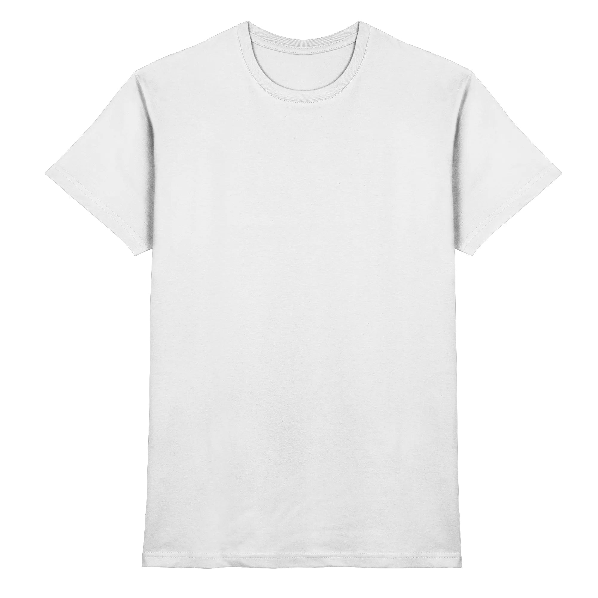 Premium Shirt-White Front | MagicPetPrint-Overlay