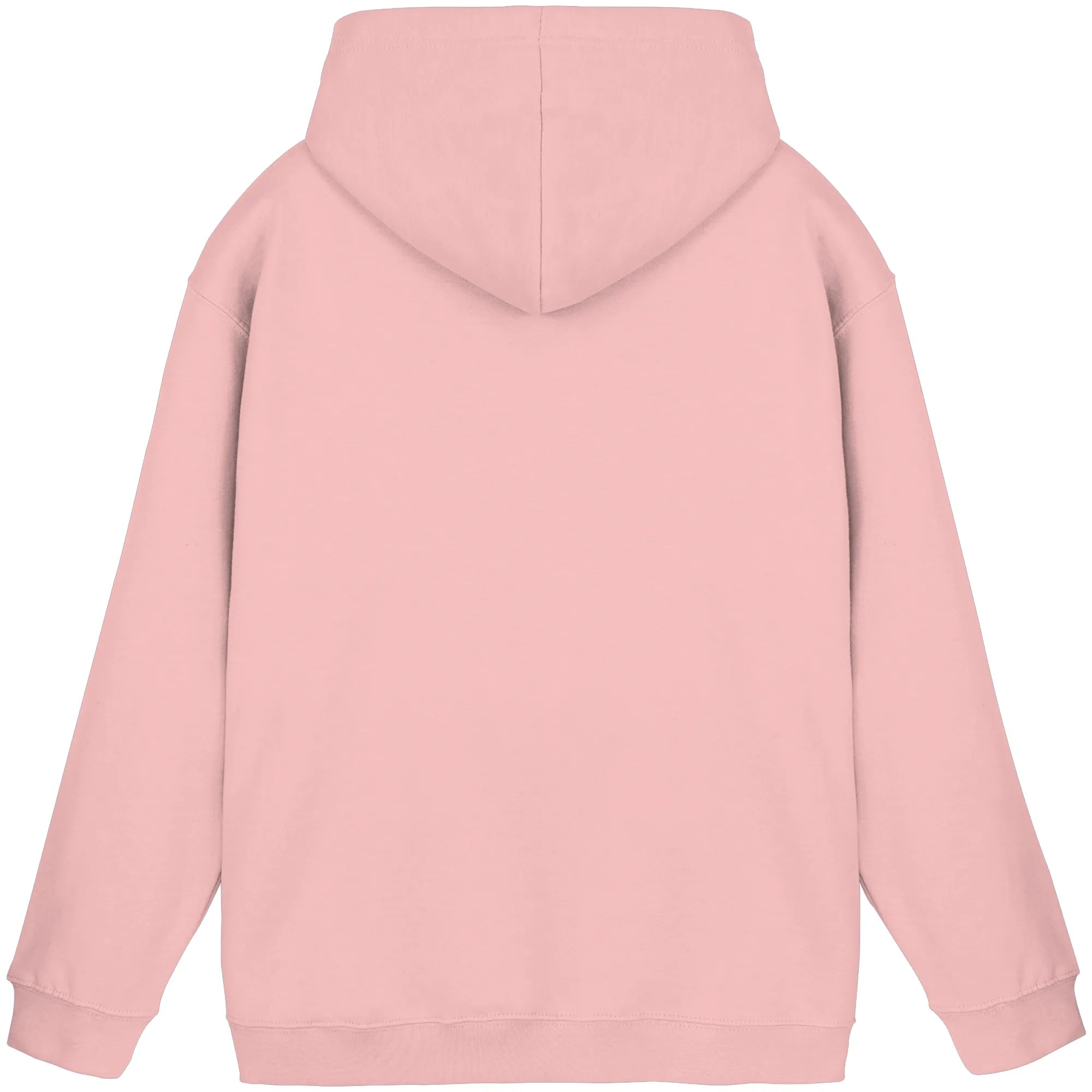 Basic Unisex Hoodie-Baby Pink Back | MagicPetPrint-Overlay