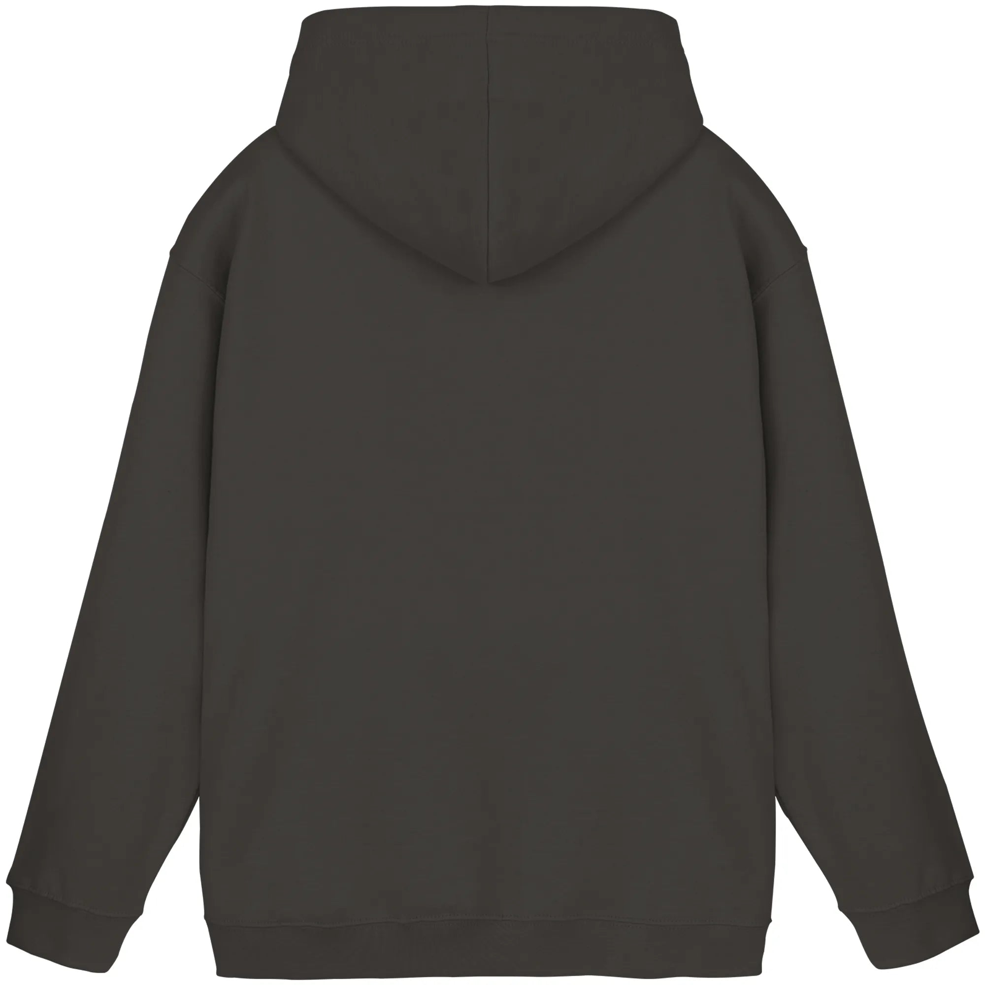 Basic Unisex Hoodie-Storm Grey (Solid) Back | MagicPetPrint-Overlay