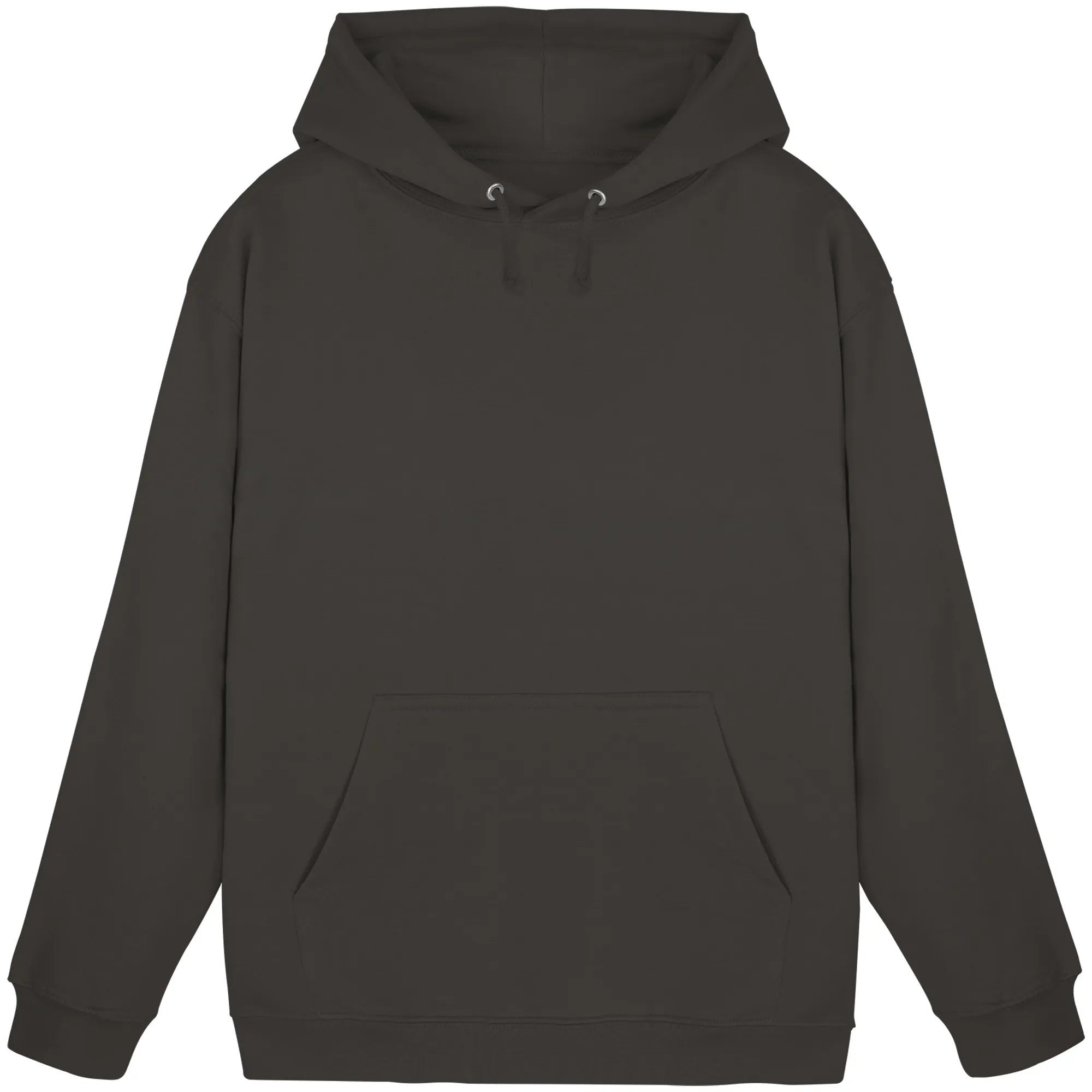 Basic Unisex Hoodie-Storm Grey (Solid) Front | MagicPetPrint-Overlay