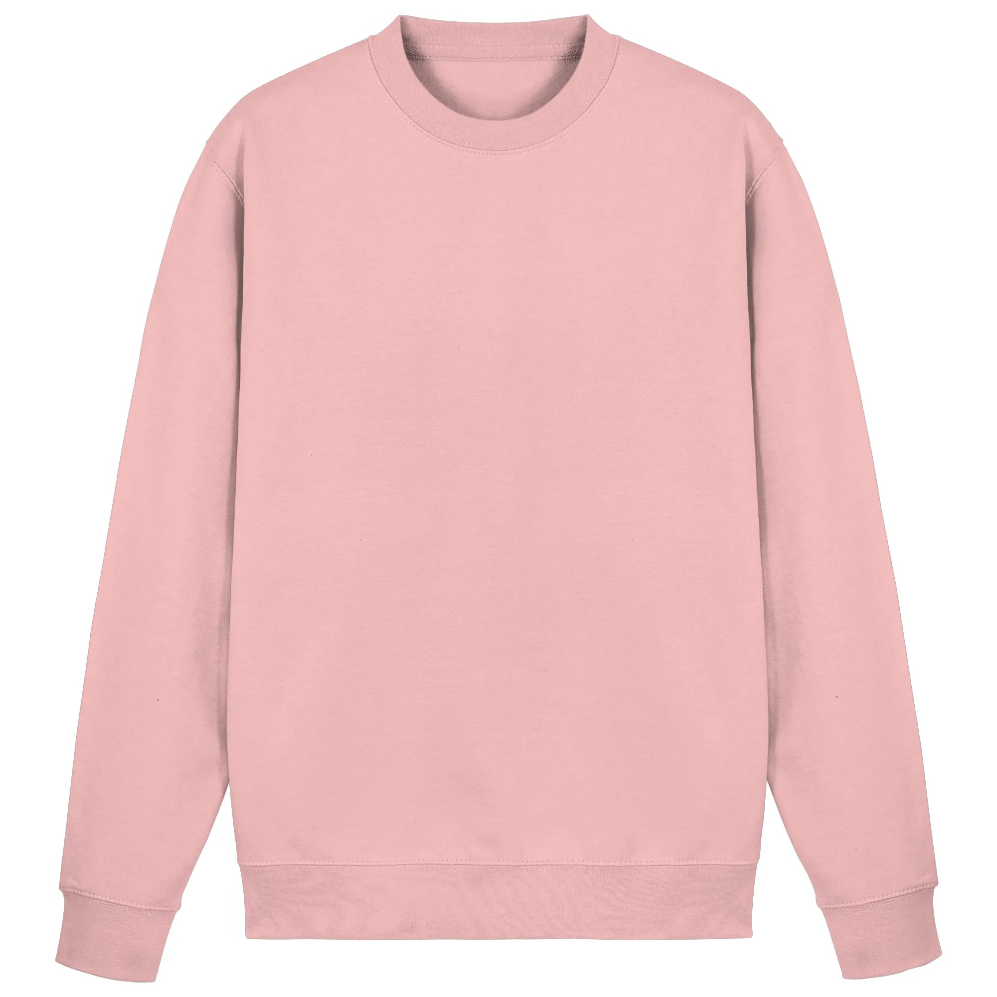 Basic Sweatshirt-Baby Pink Front | MagicPetPrint-Overlay