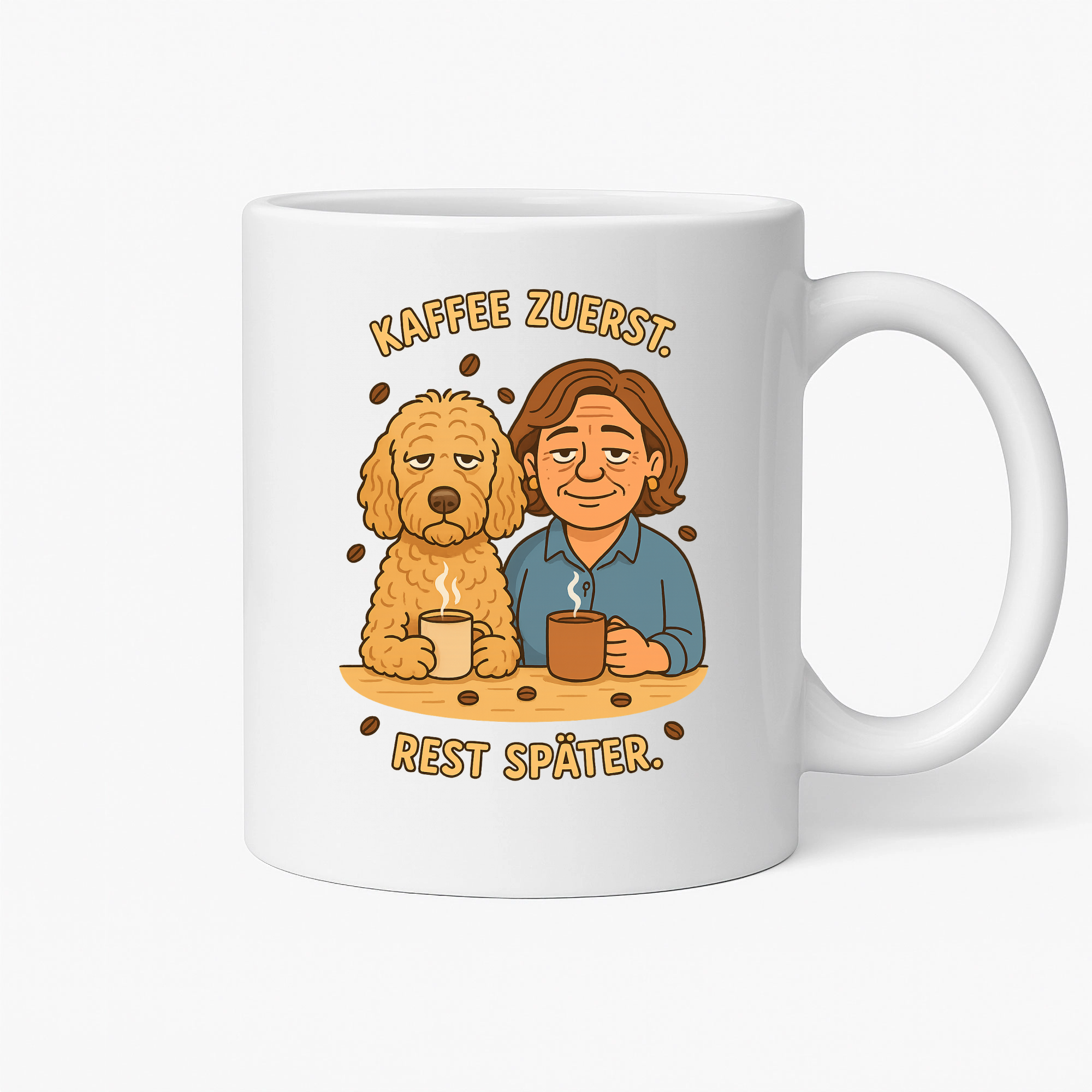 Kaffee zuerst. Rest später. | Tasse _collection