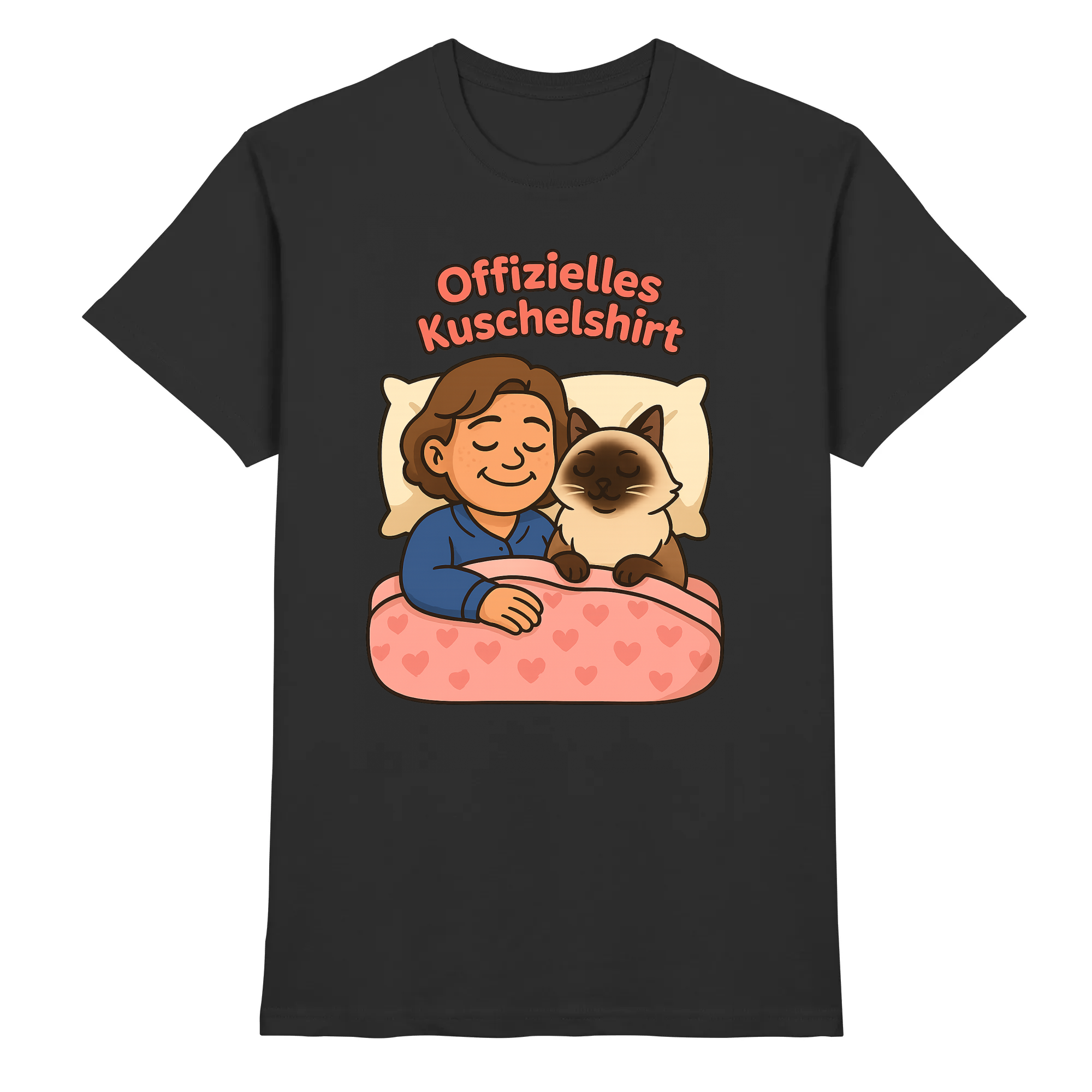 Offizielles Kuschelshirt Bett | T-Shirt_collection