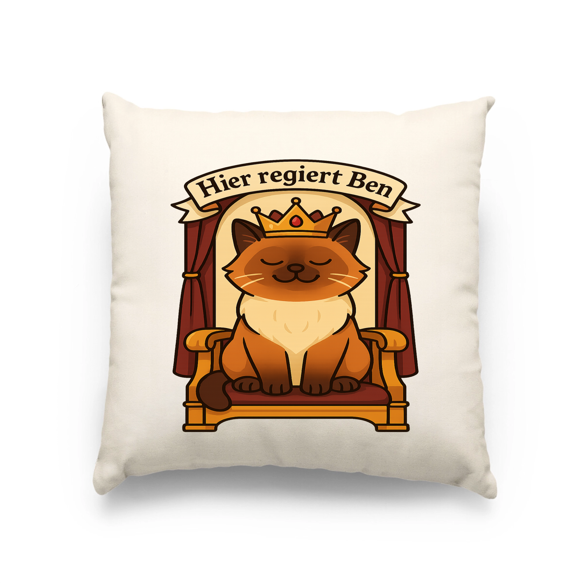 Hier regiert + Name | Kissen _collection_collection