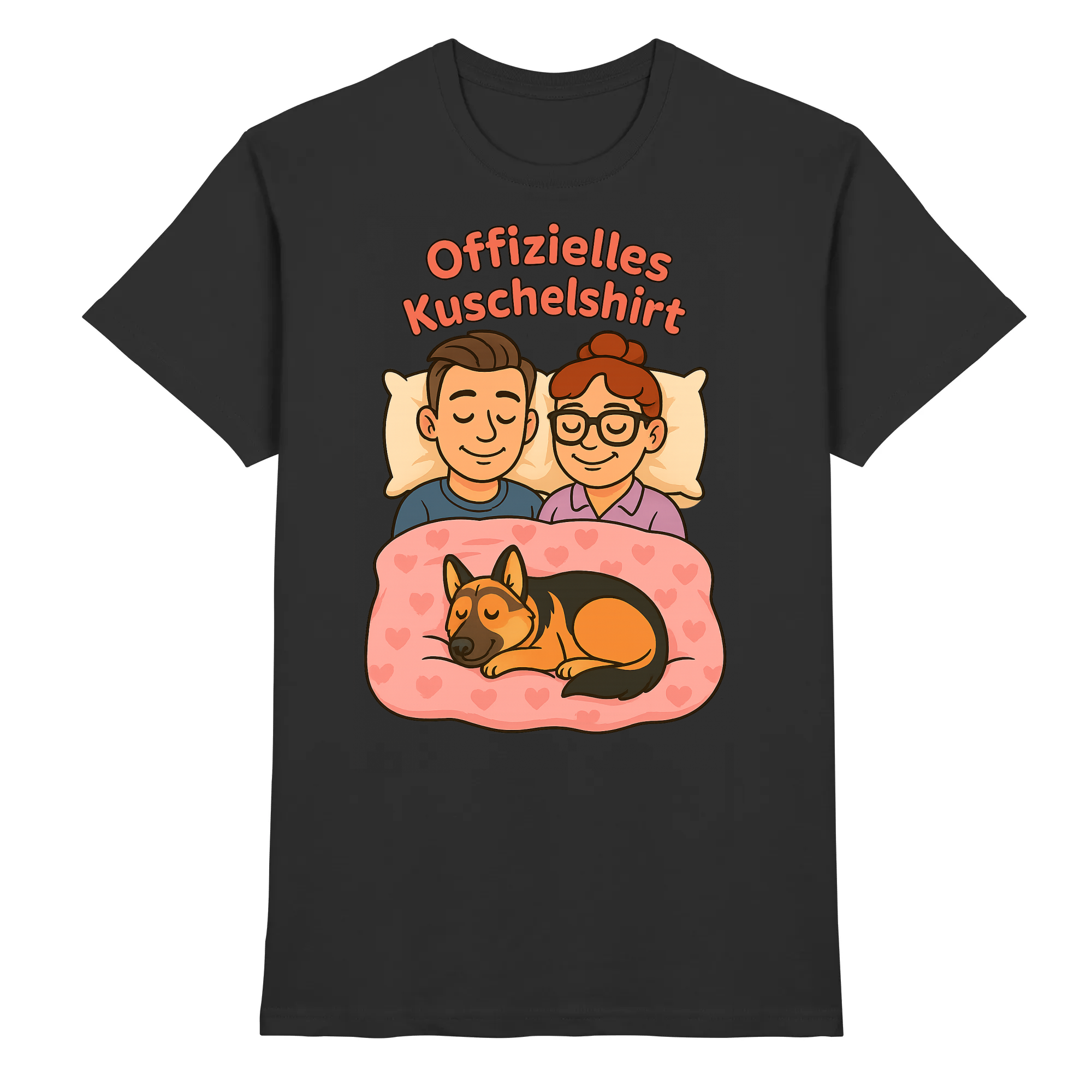 Offizielles Kuschelshirt Bett | T-Shirt_collection