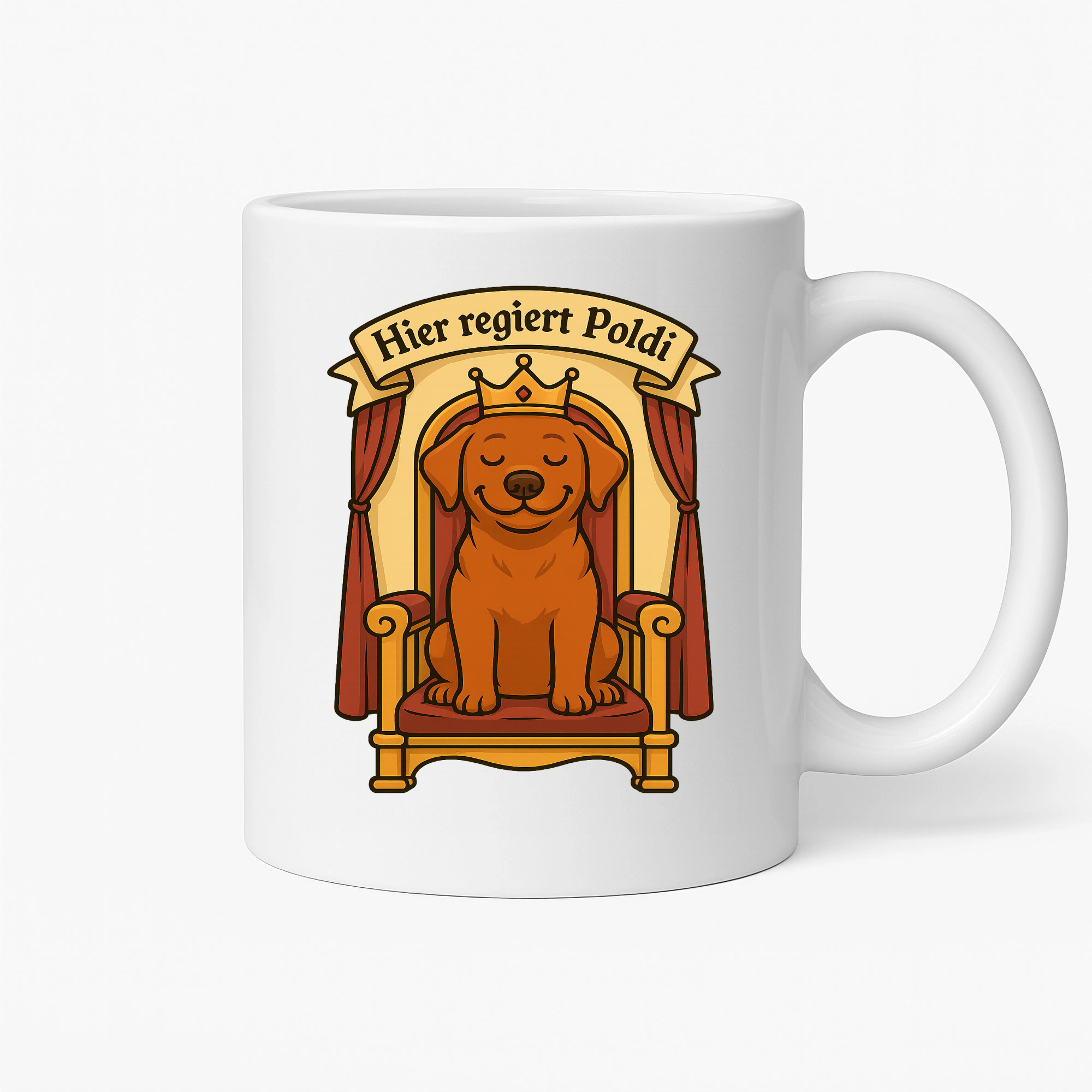 Hier regiert + Name | Tasse _collection_collection