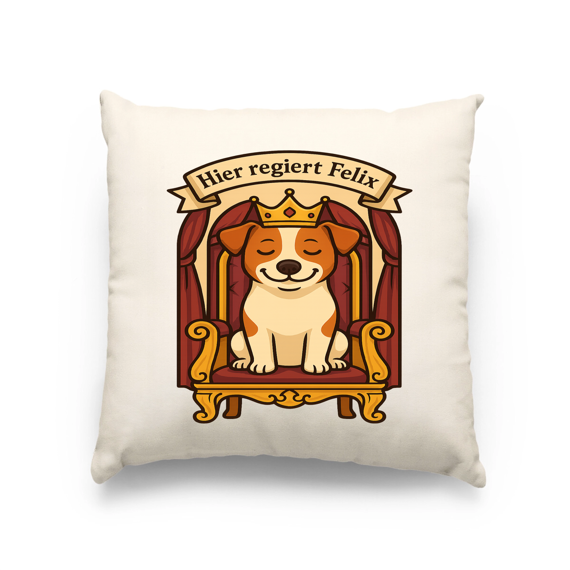 Hier regiert + Name | Kissen _collection_collection