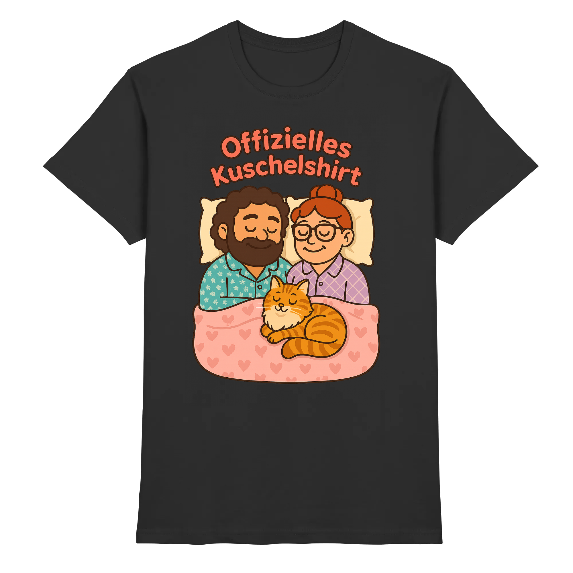 Offizielles Kuschelshirt Bett | T-Shirt_collection
