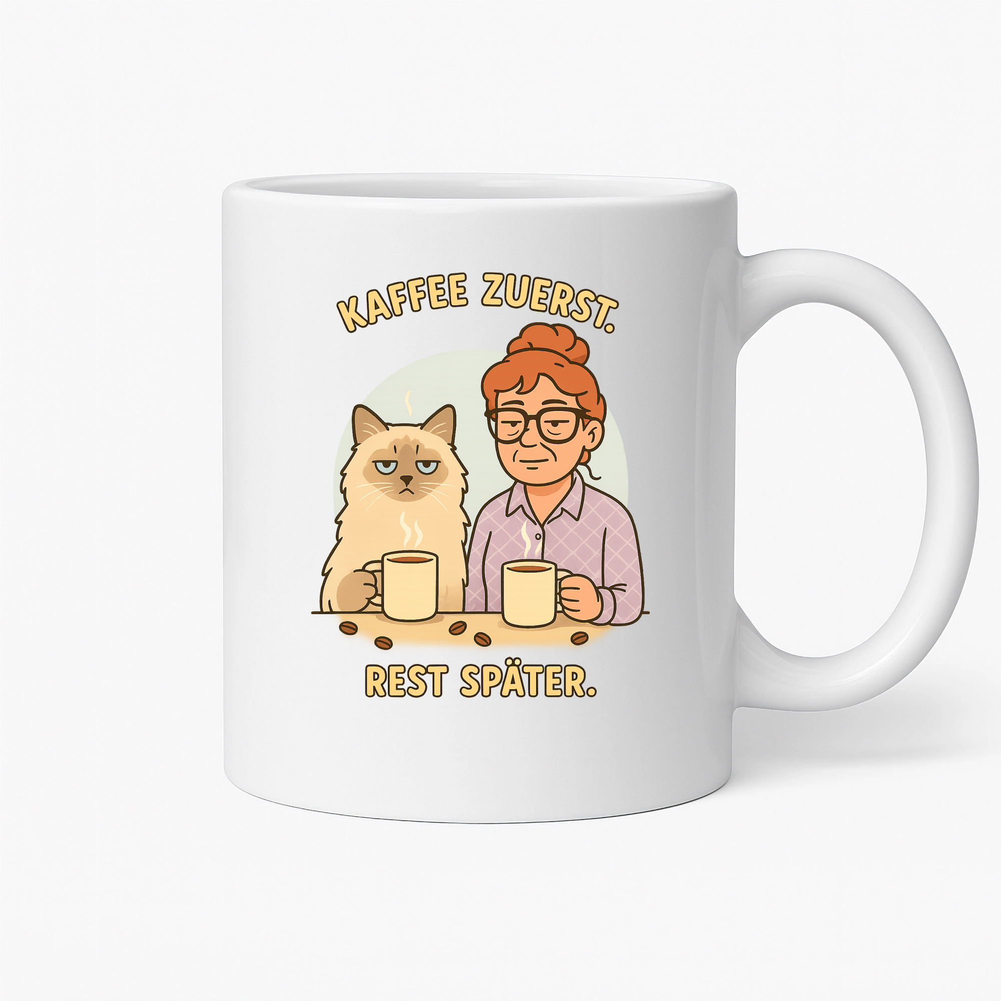 Kaffee zuerst. Rest später. | Tasse _collection