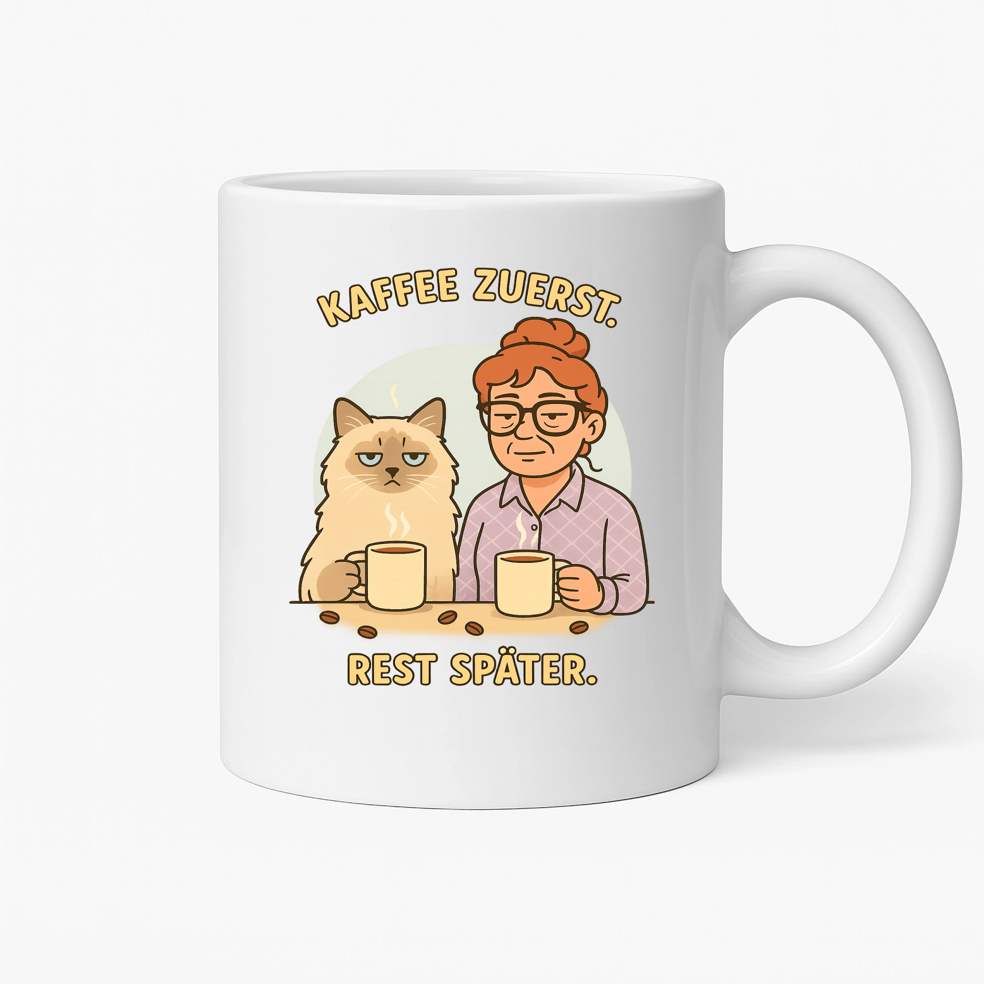 Kaffee zuerst. Rest später. | Tasse _collection_collection