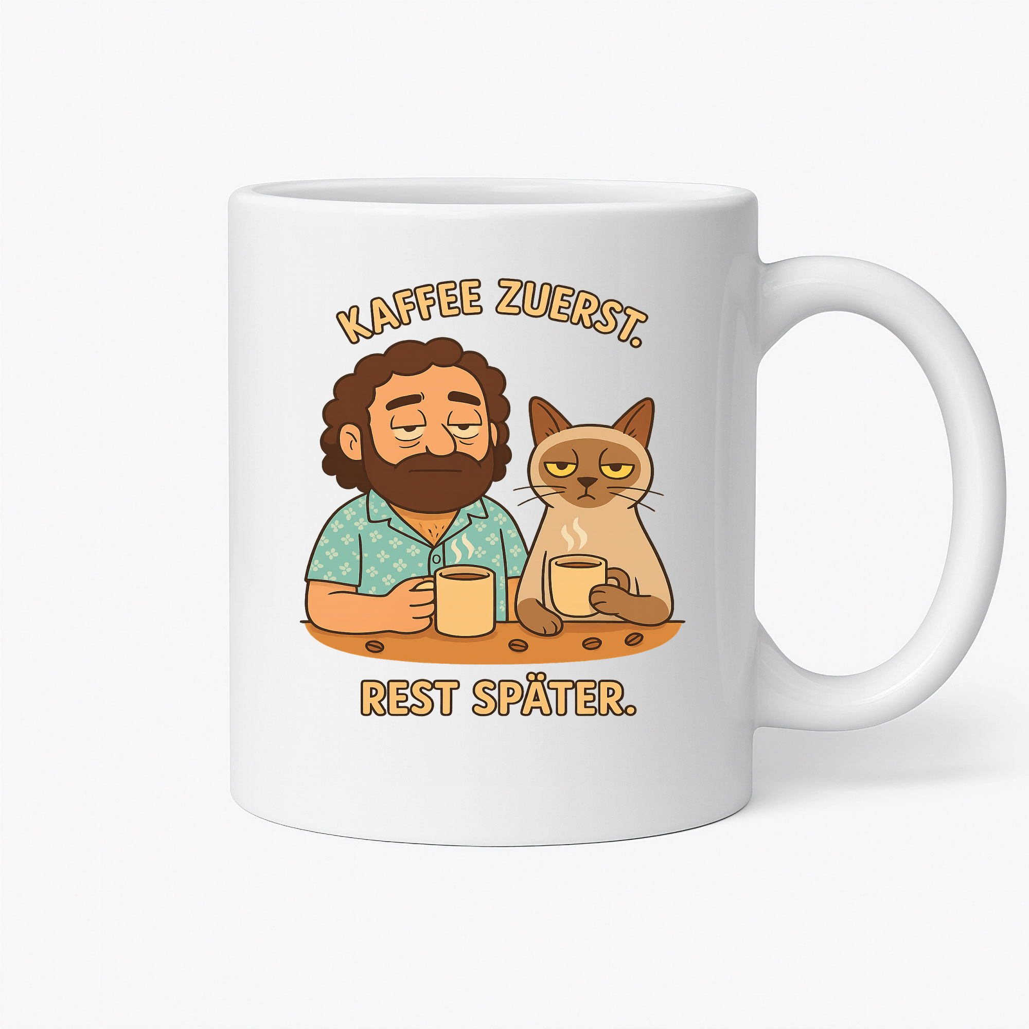 Kaffee zuerst. Rest später. | Tasse _collection_collection