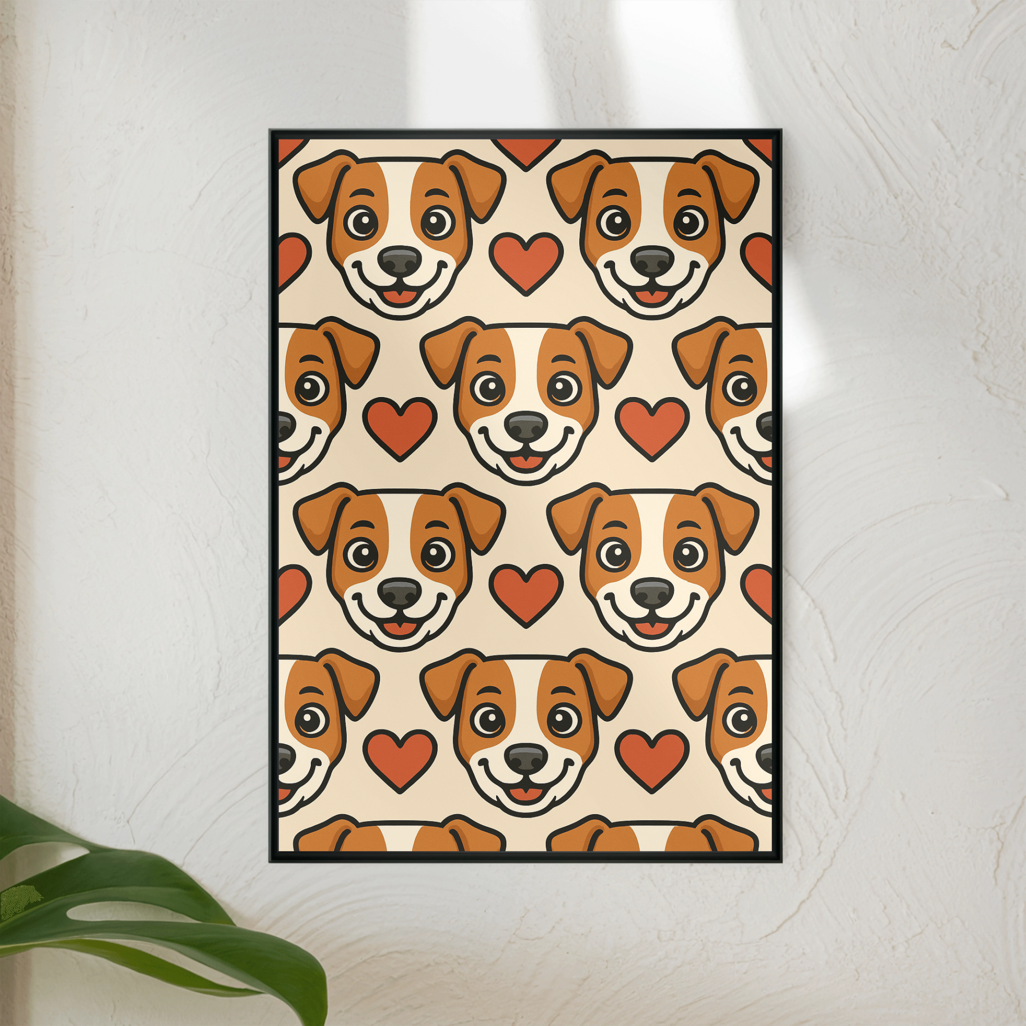 Kleine Köpfe mit Herzen | Poster _collection_collection