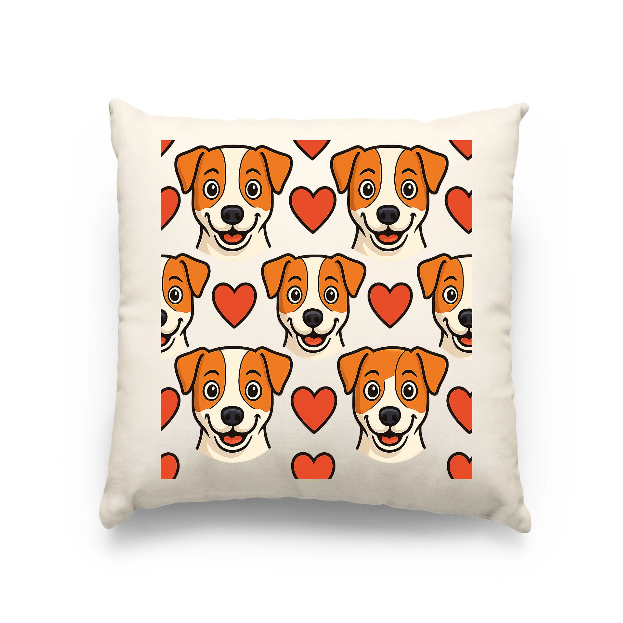 Kleine Köpfe mit Herzen | Kissen _collection_collection