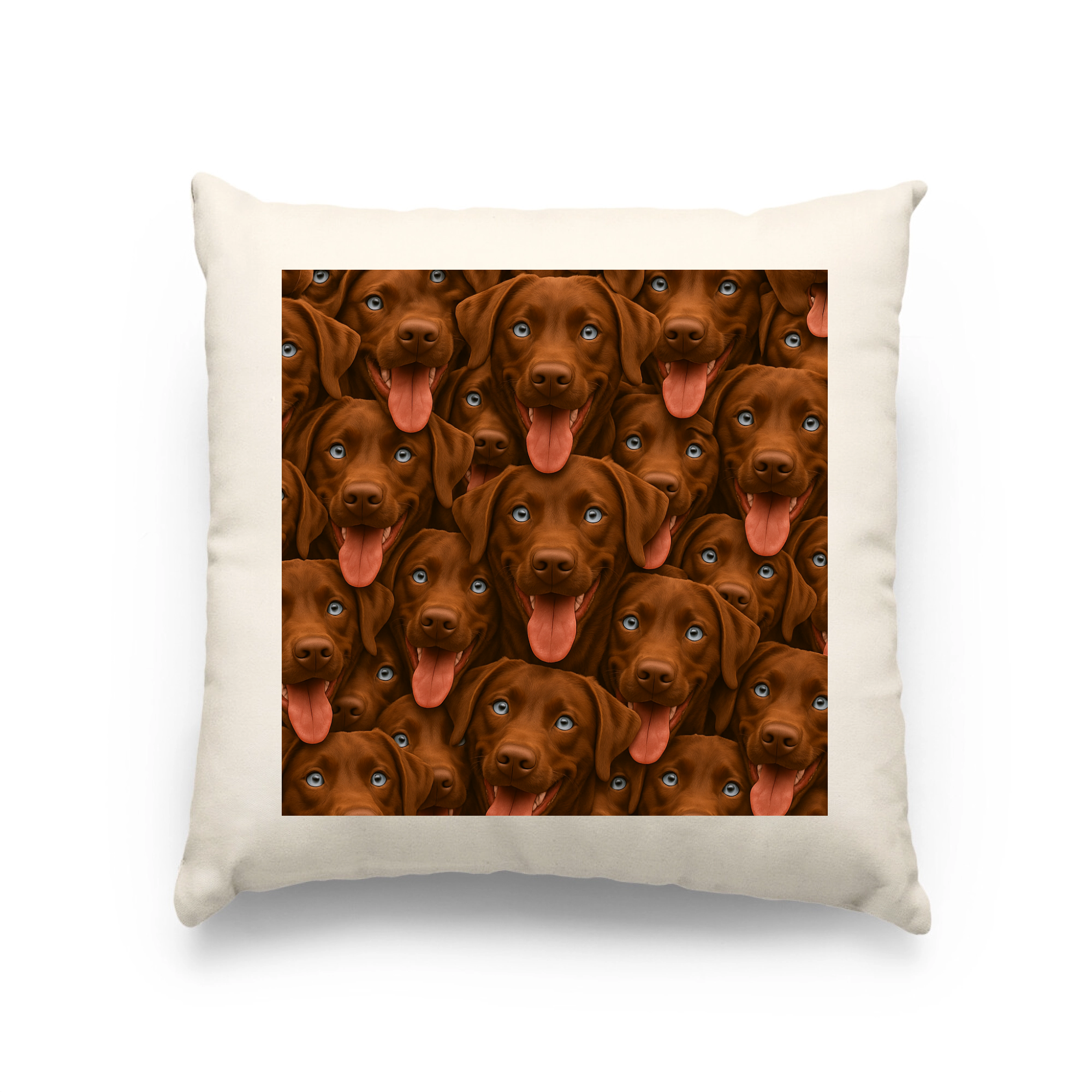 Kleine Köpfe all-over | Kissen _collection