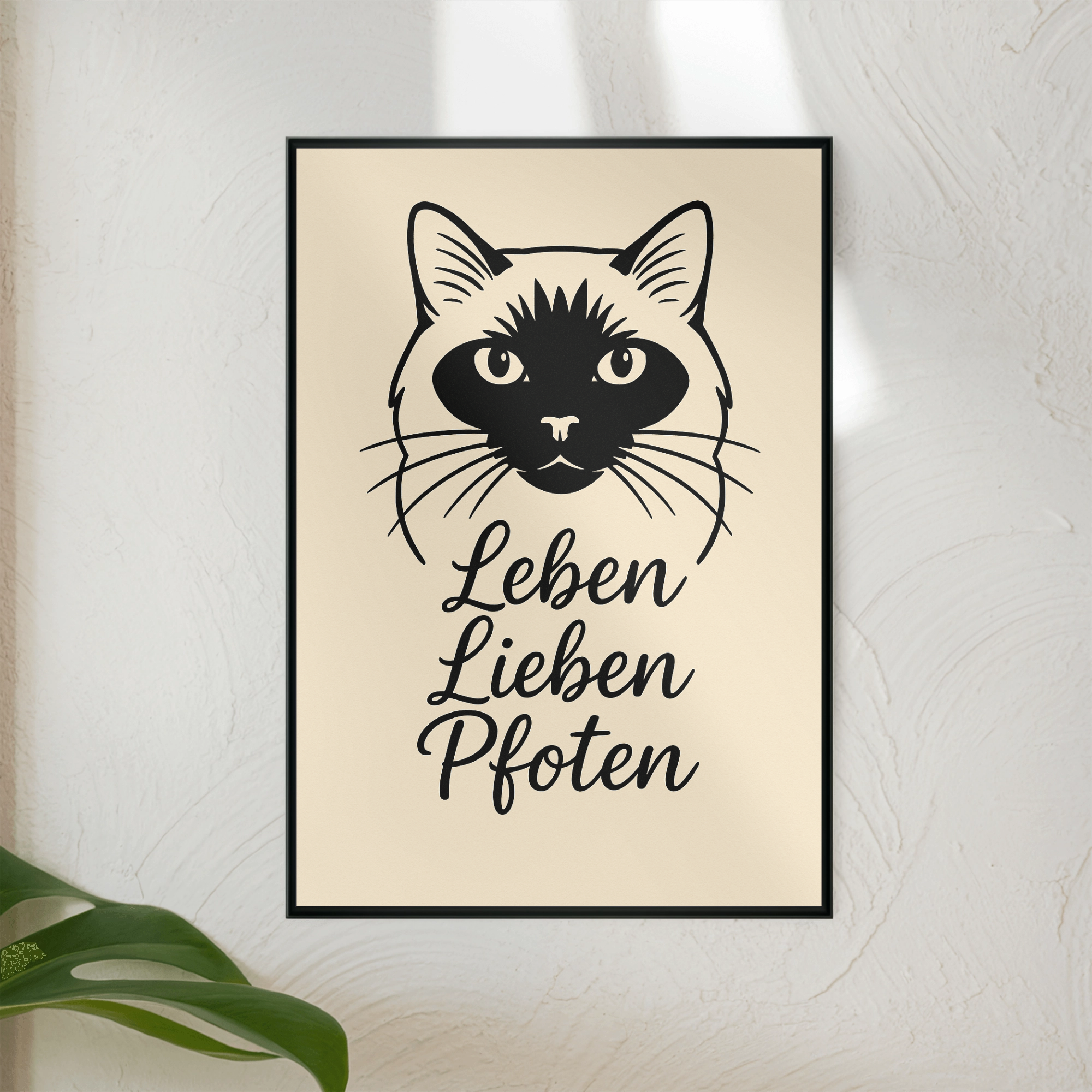 Leben Lieben pfoten - Fineline | Poster _collection_collection
