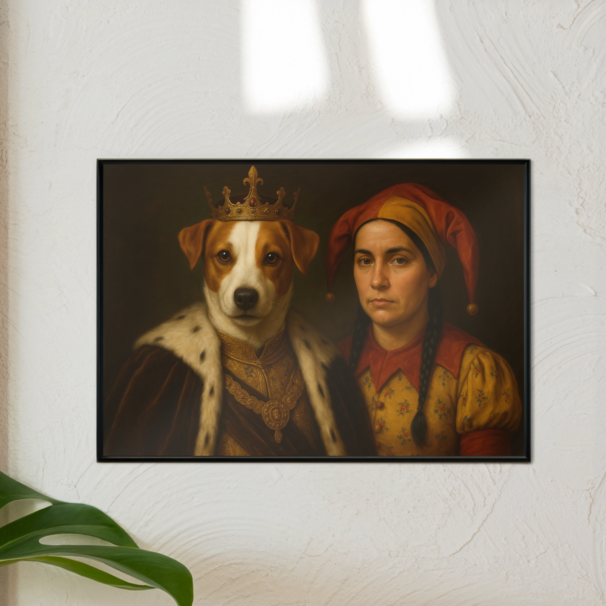 Königliches Ölgemälde mit Hofnarr | Poster _collection_collection