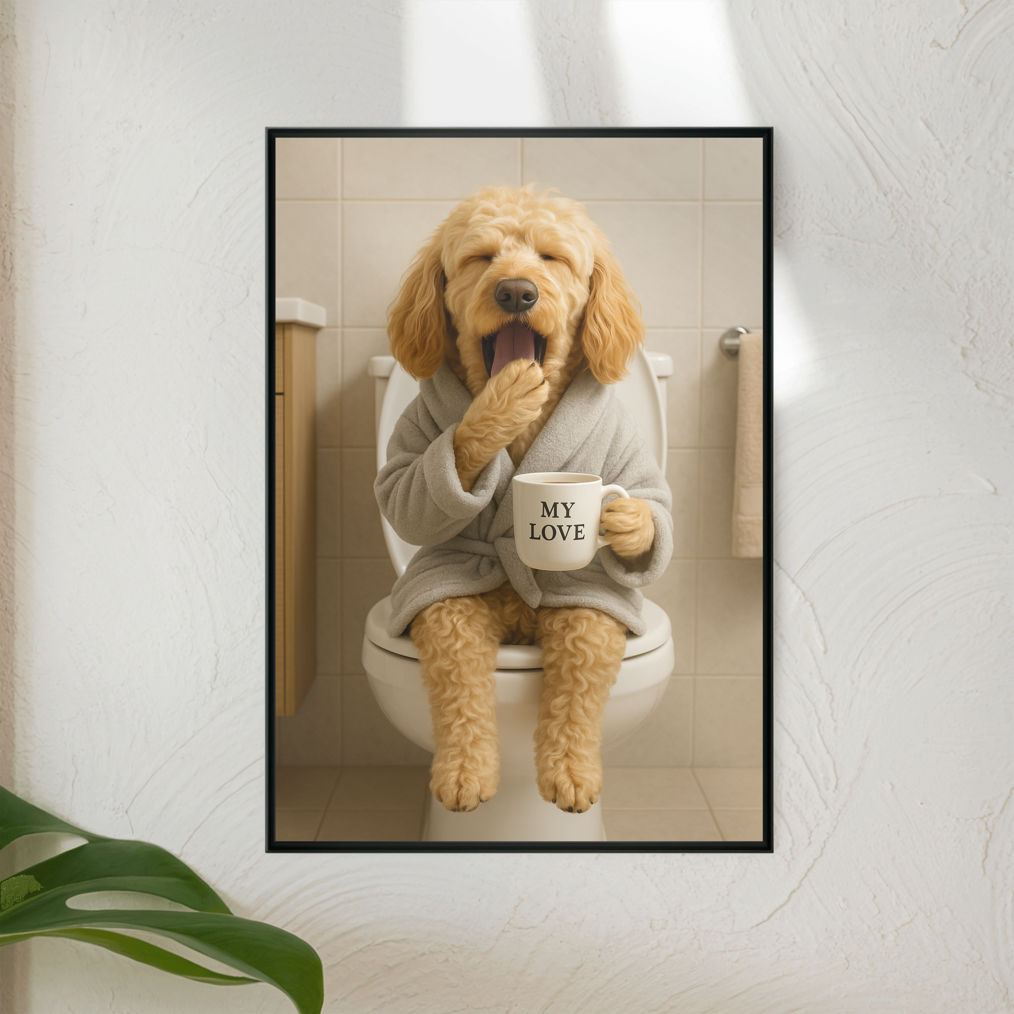 Morgendliches Geschäft | Poster _collection_collection