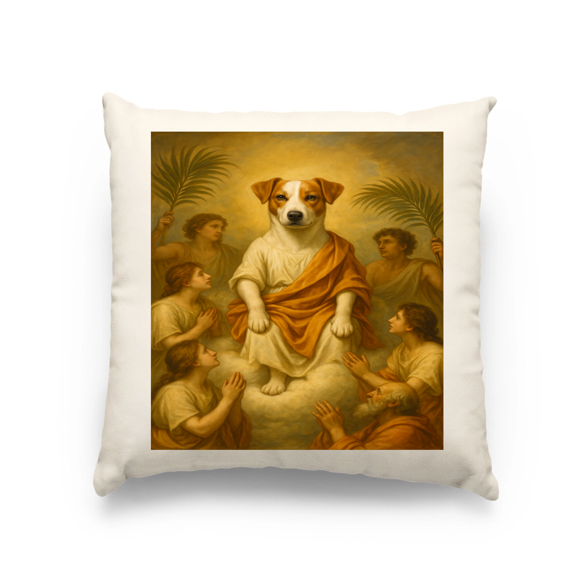 Angewedelt & angebetet | Kissen _collection_collection