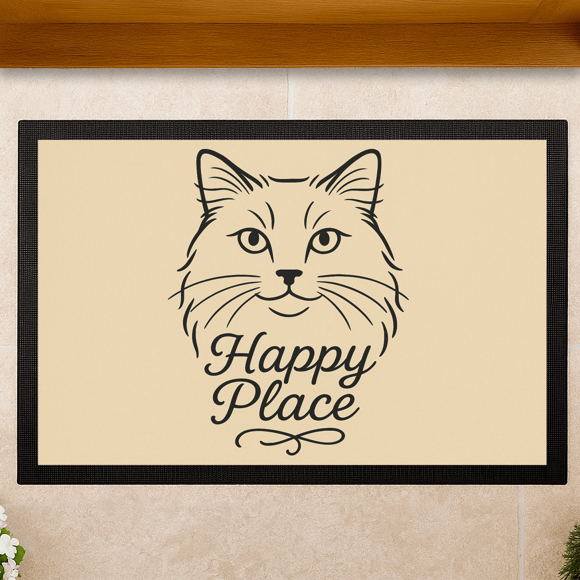 Happy Place - Fineline | Fußmatte _collection_collection