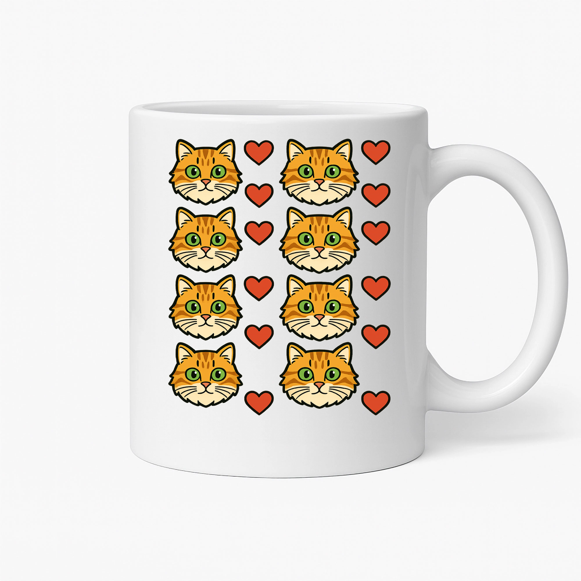 Kleine Köpfe mit Herzen | Tasse _collection_collection