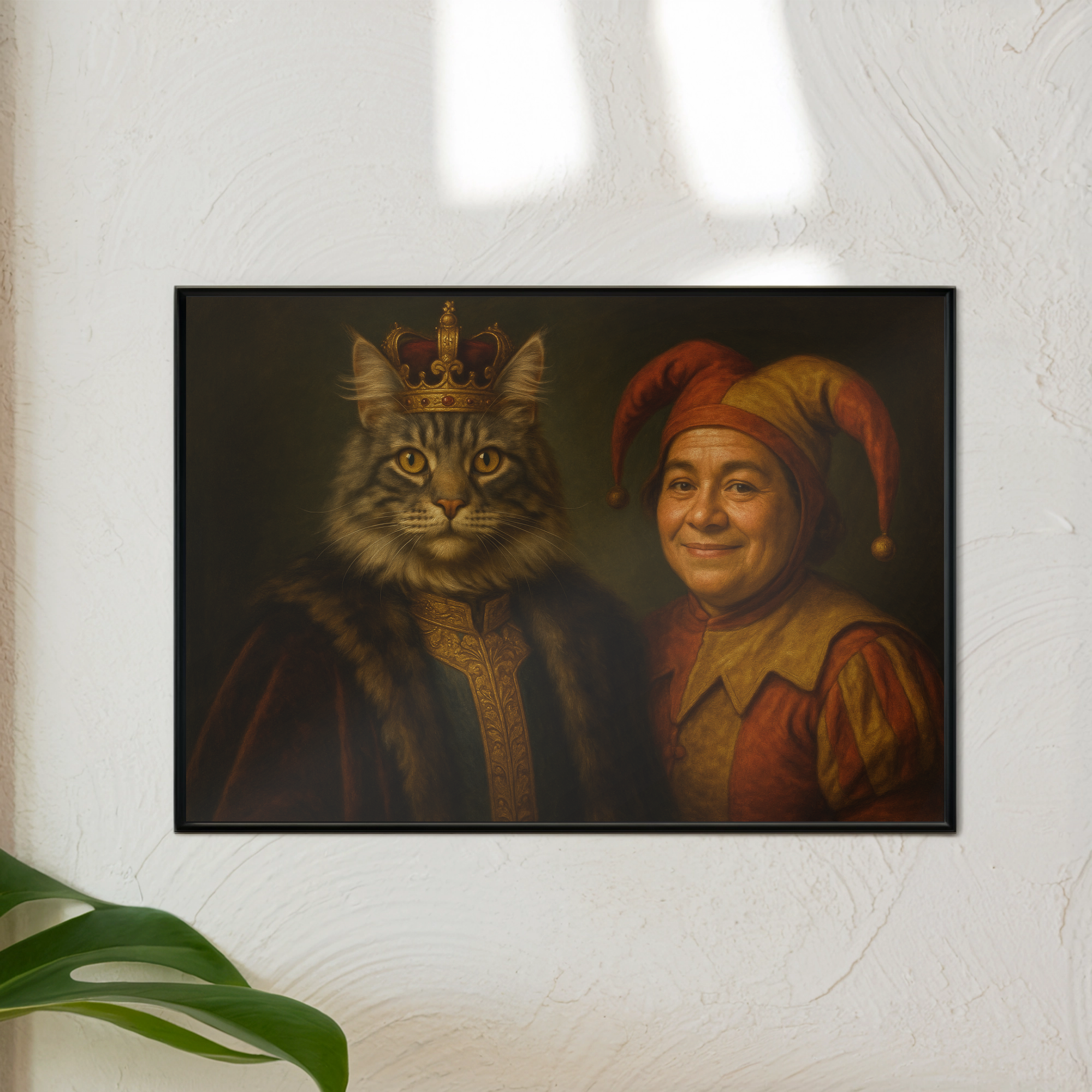 Königliches Ölgemälde mit Hofnarr | Poster _collection_collection