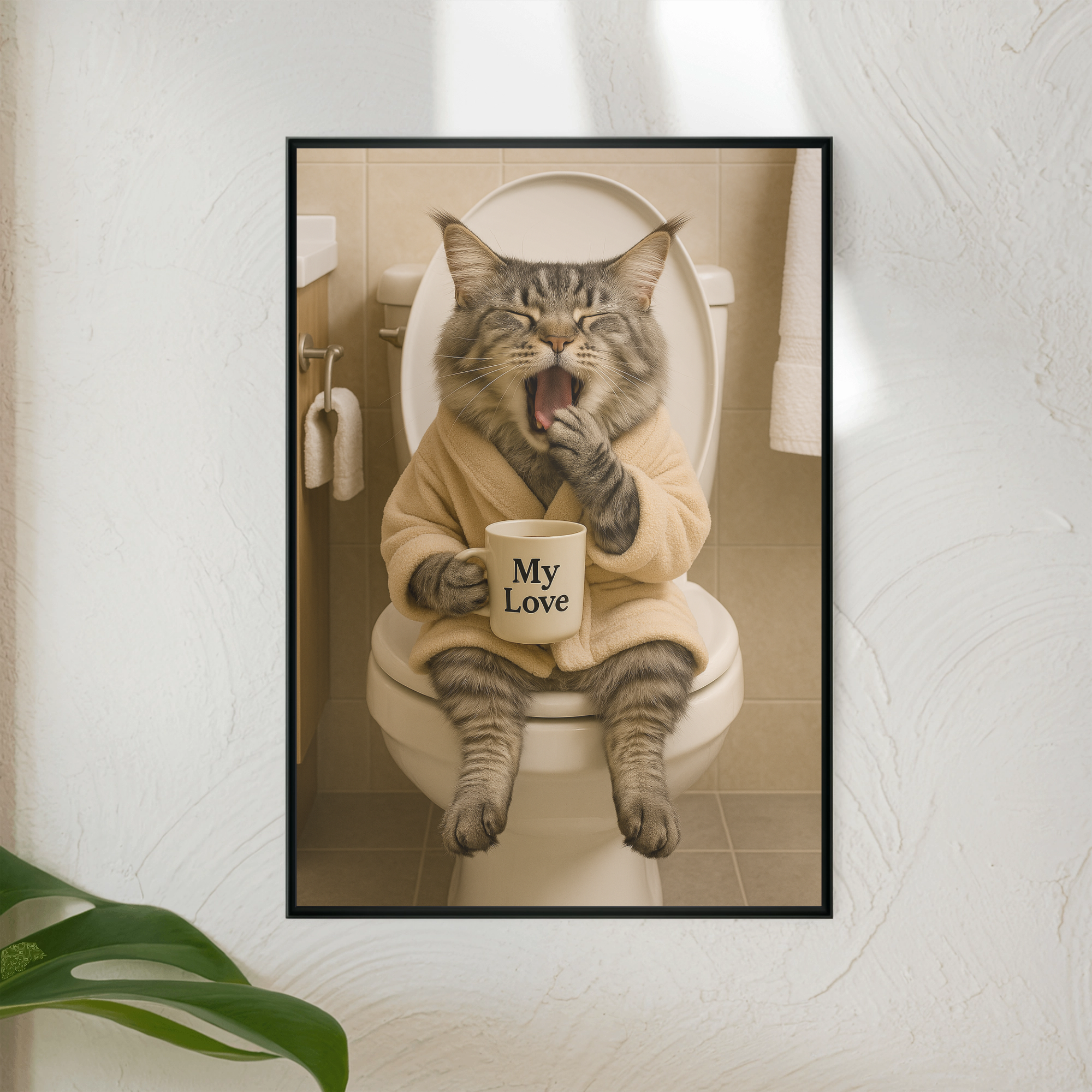 Morgendliches Geschäft | Poster _collection_collection