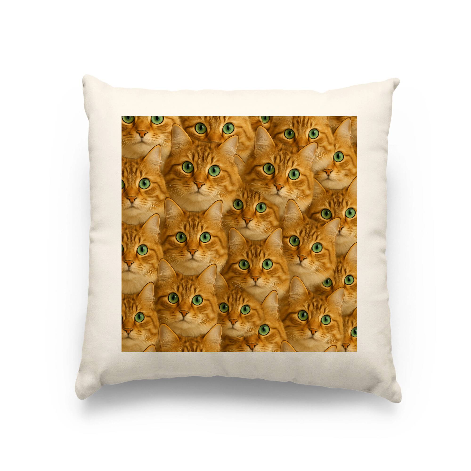 Kleine Köpfe all-over | Kissen _collection