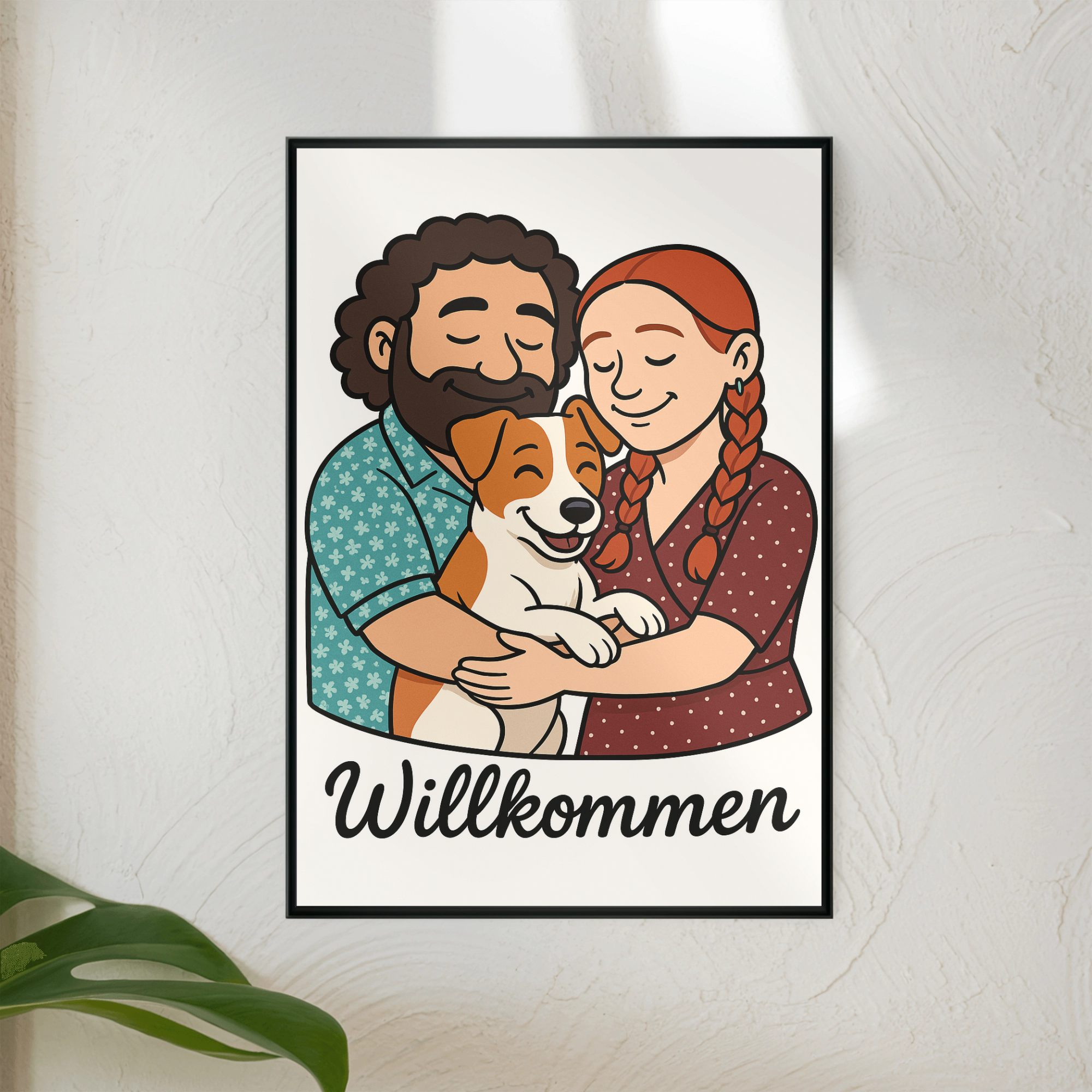 Umarmung + Willkommen  | Poster _collection_collection