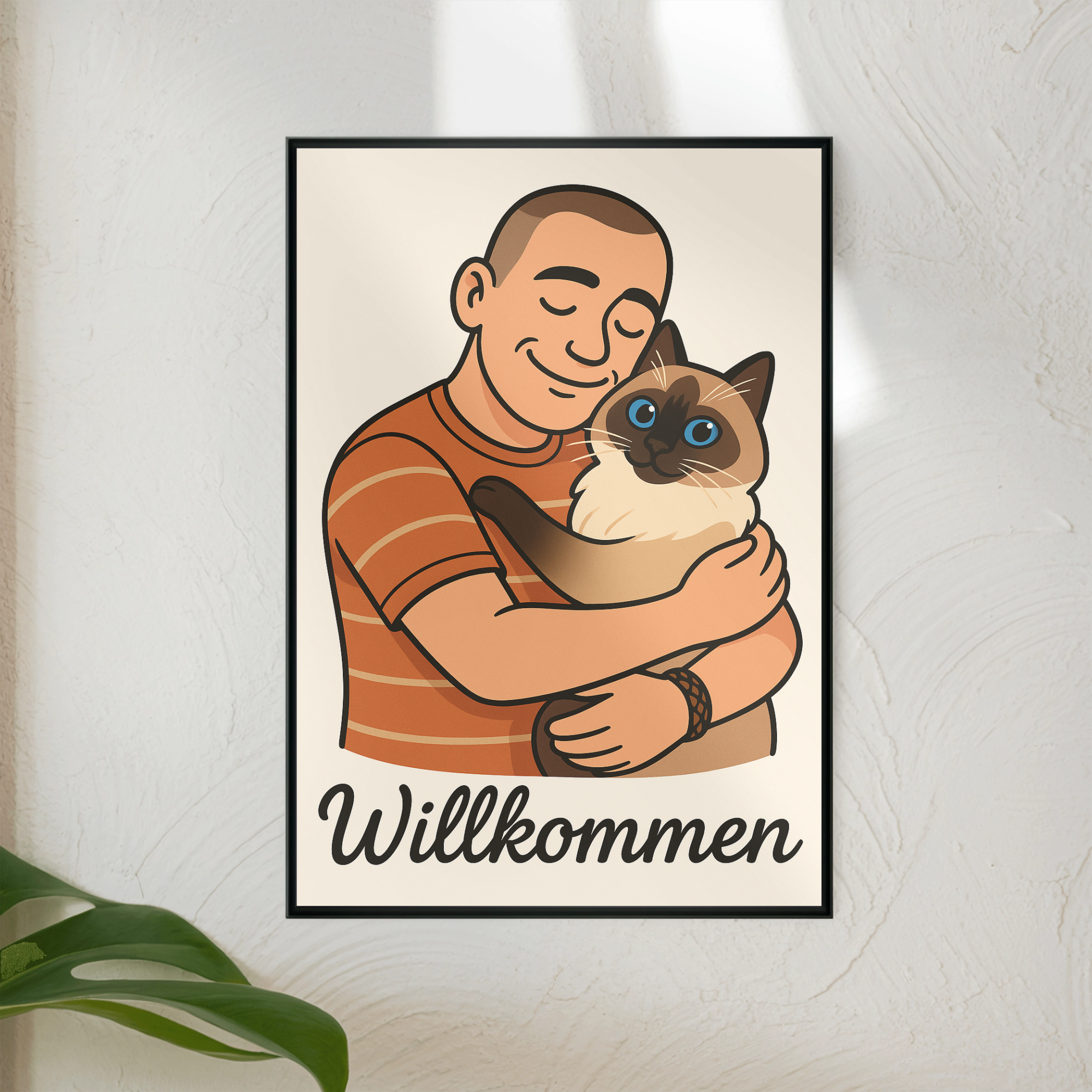 Umarmung + Willkommen  | Poster _collection_collection