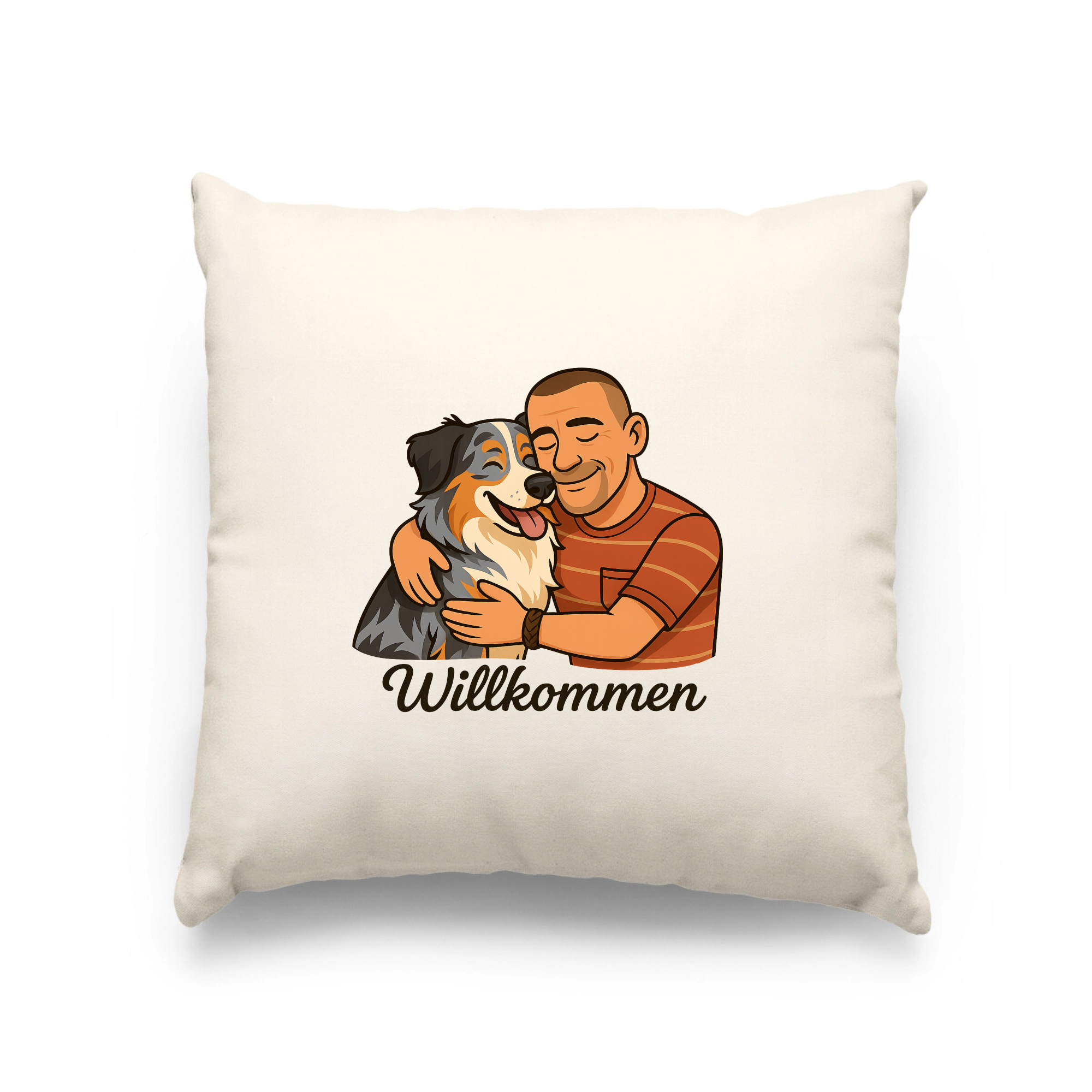 Umarmung + Willkommen  | Kissen _collection