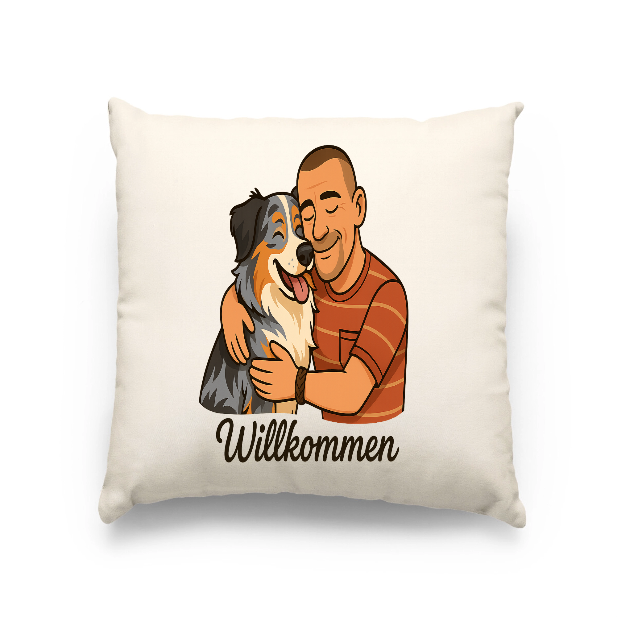 Umarmung + Willkommen  | Kissen _collection_collection