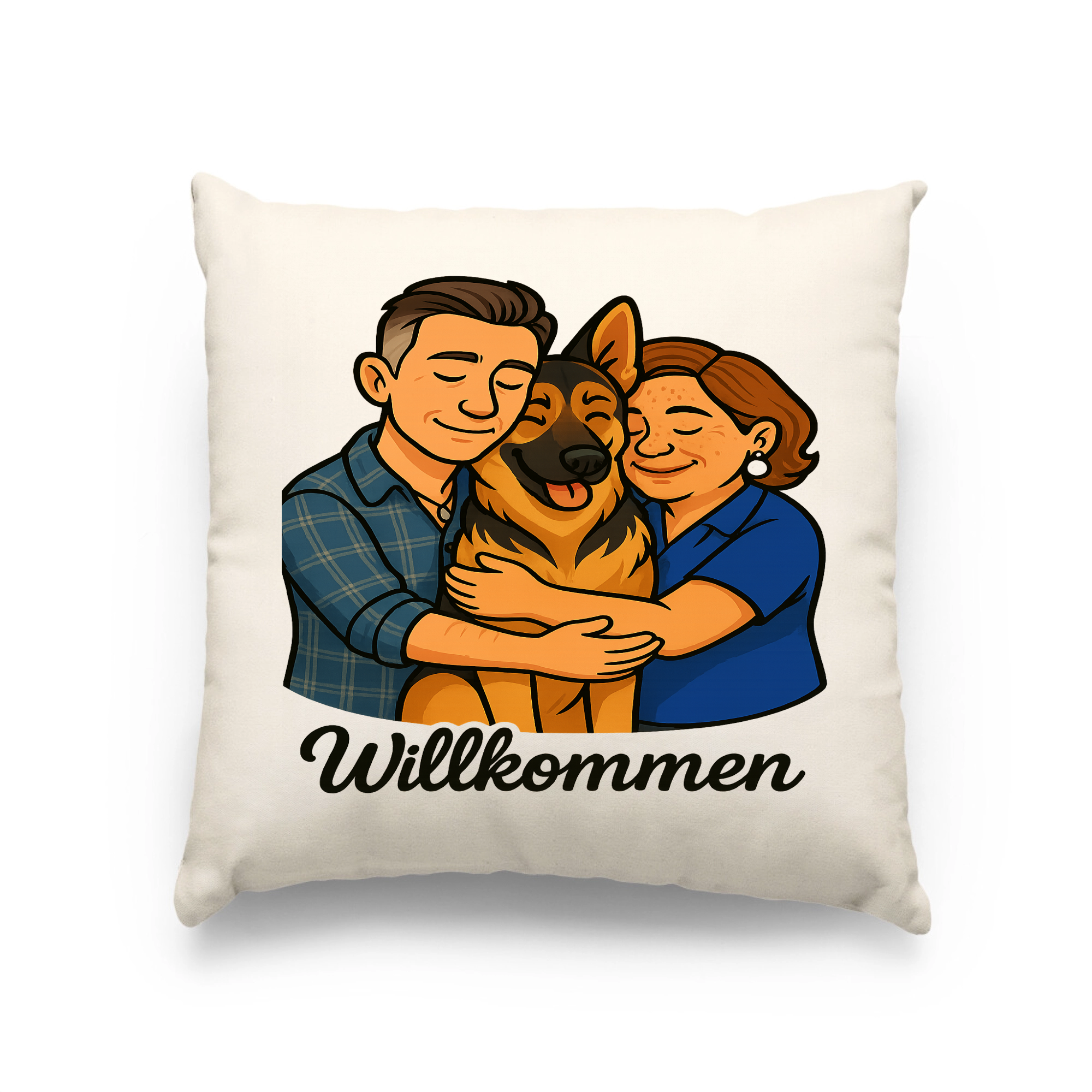 Umarmung + Willkommen  | Kissen _collection_collection
