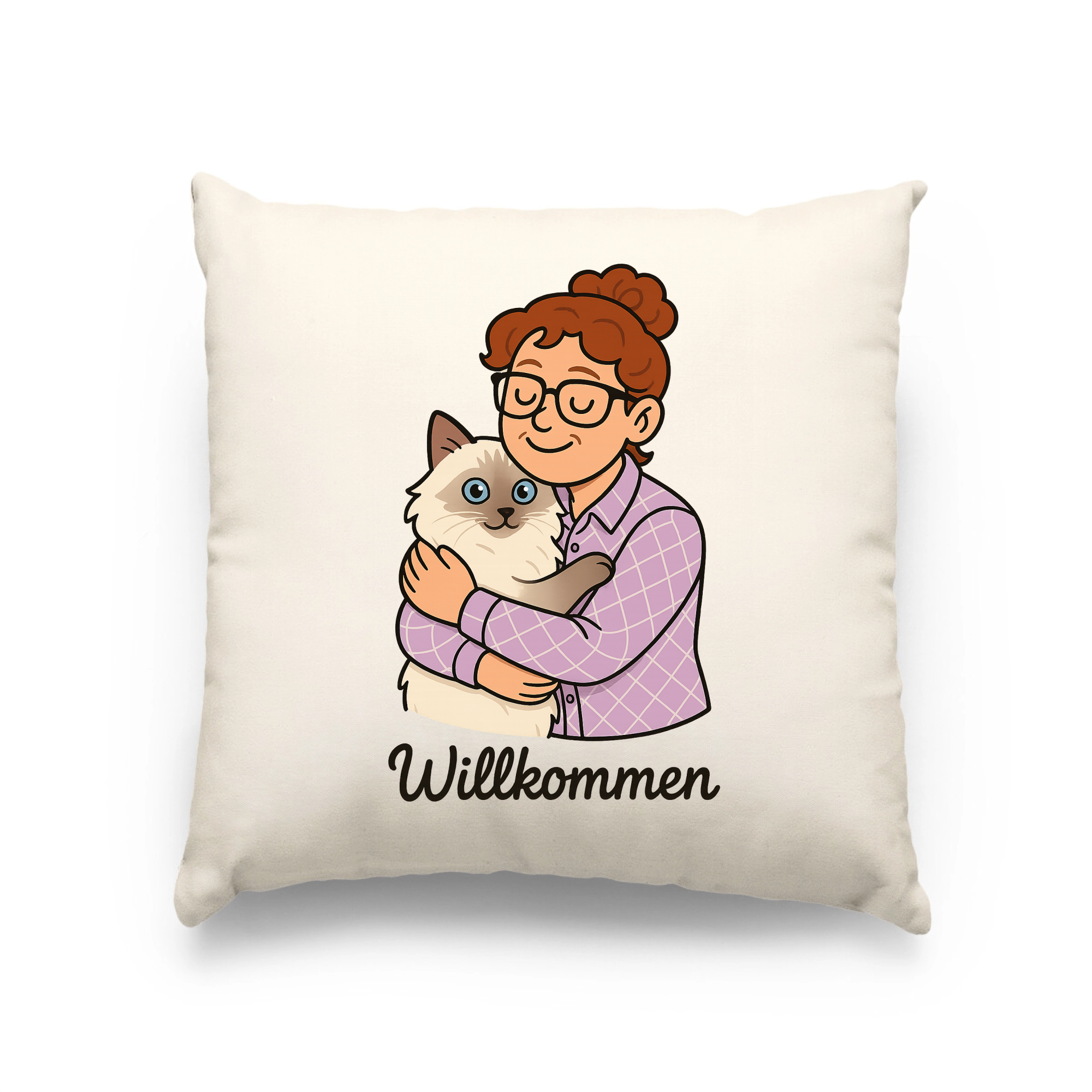 Umarmung + Willkommen  | Kissen _collection