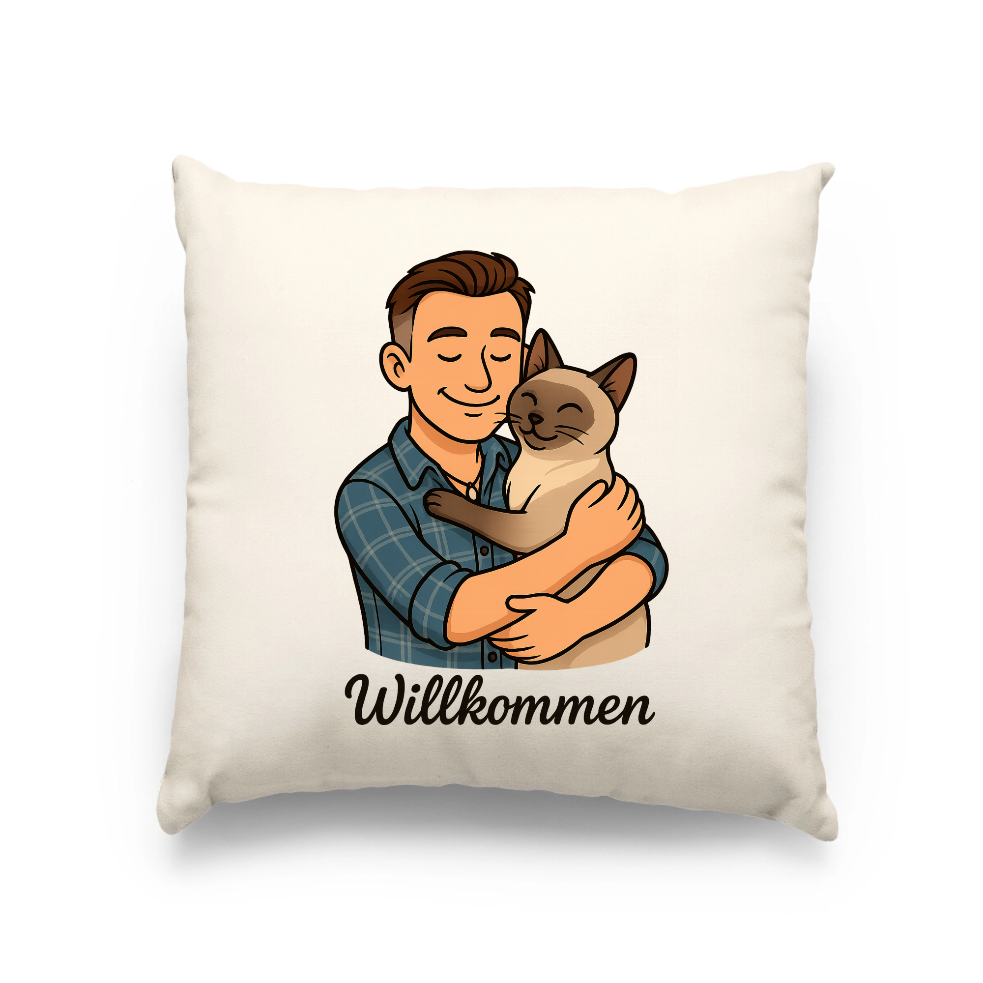 Umarmung + Willkommen  | Kissen _collection