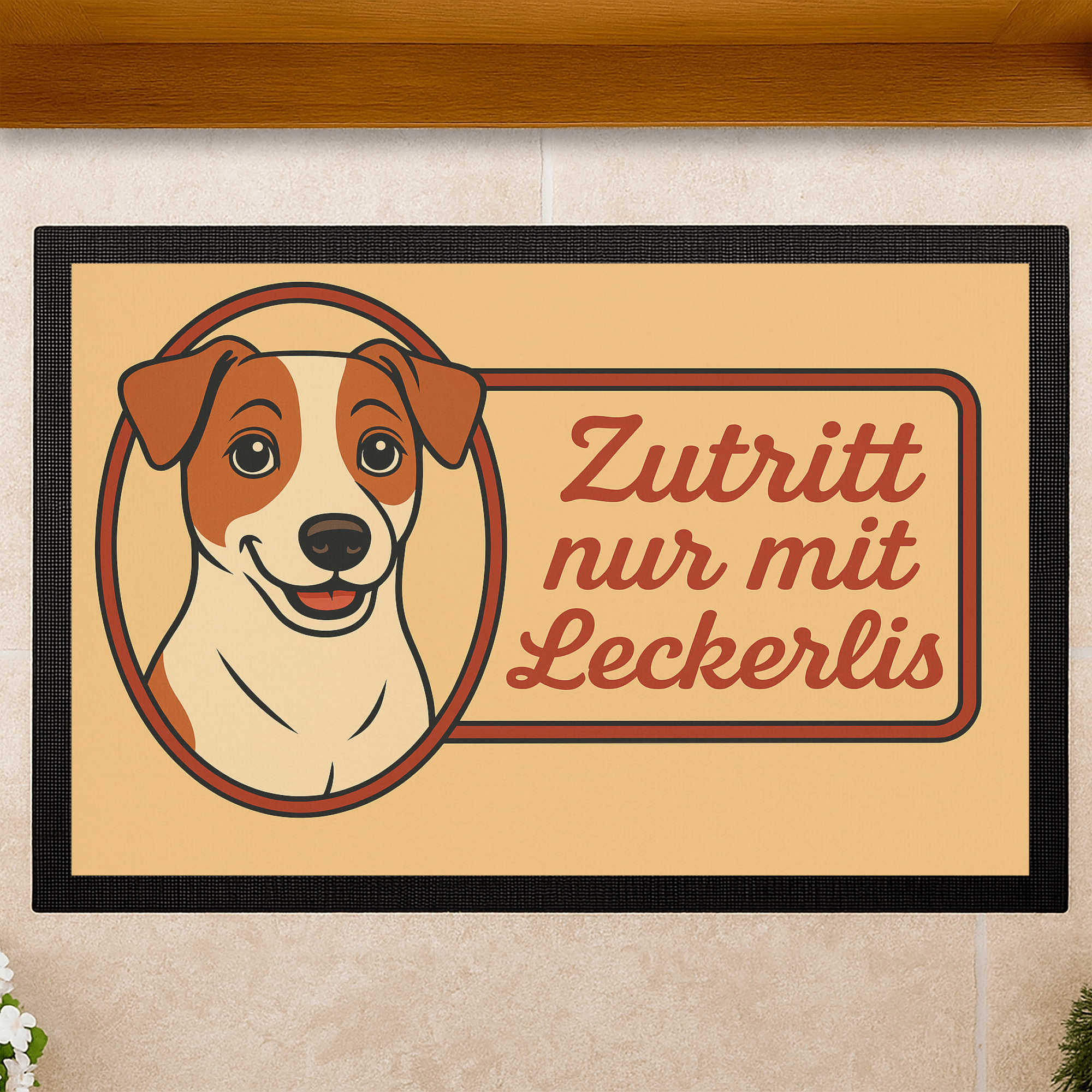 Zutritt nur mit Leckerlis | Fußmatte _collection_collection
