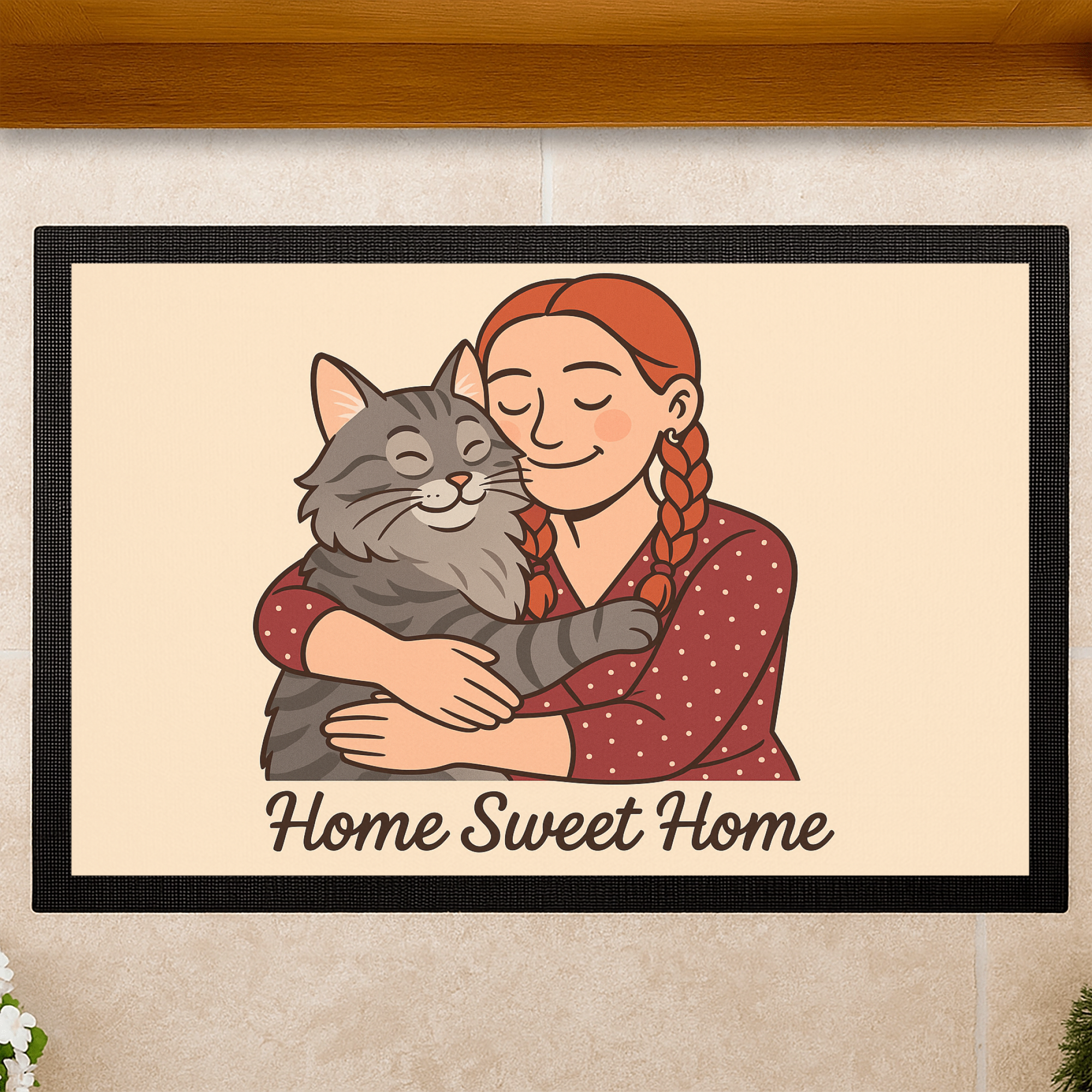 Umarmung + Home Sweet Home | Fußmatte _collection_collection