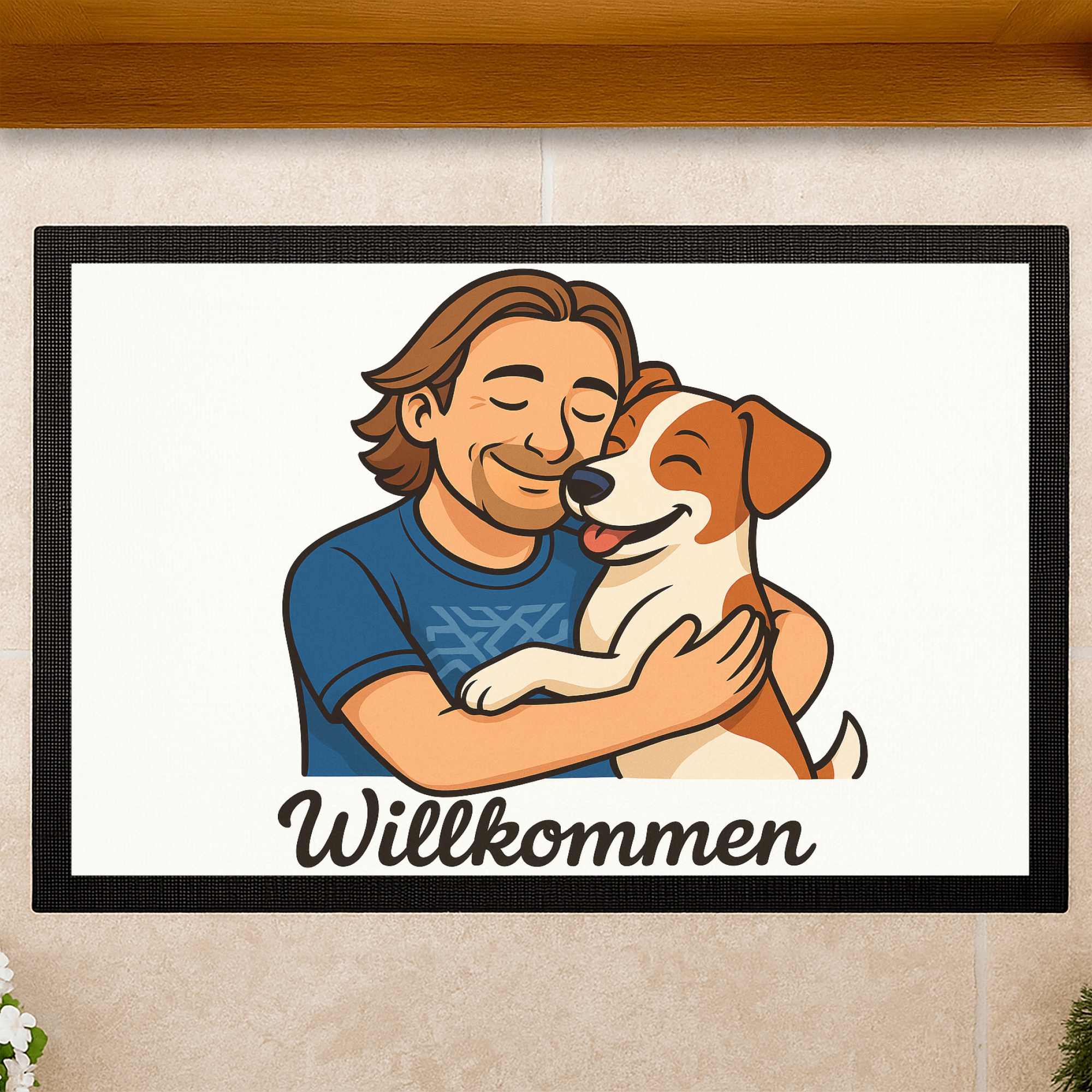 Umarmung + Willkommen | Fußmatte _collection_collection