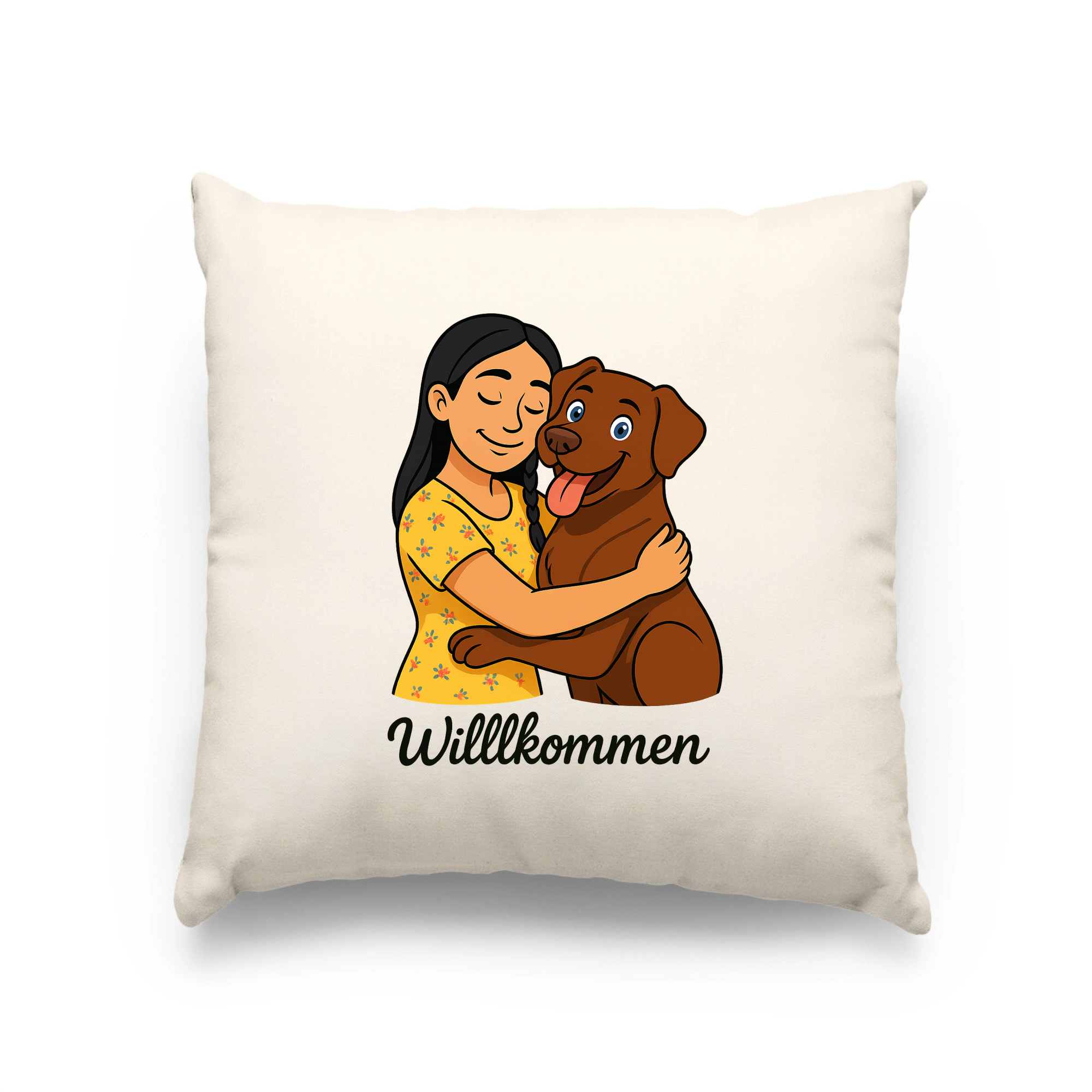 Umarmung + Willkommen  | Kissen _collection