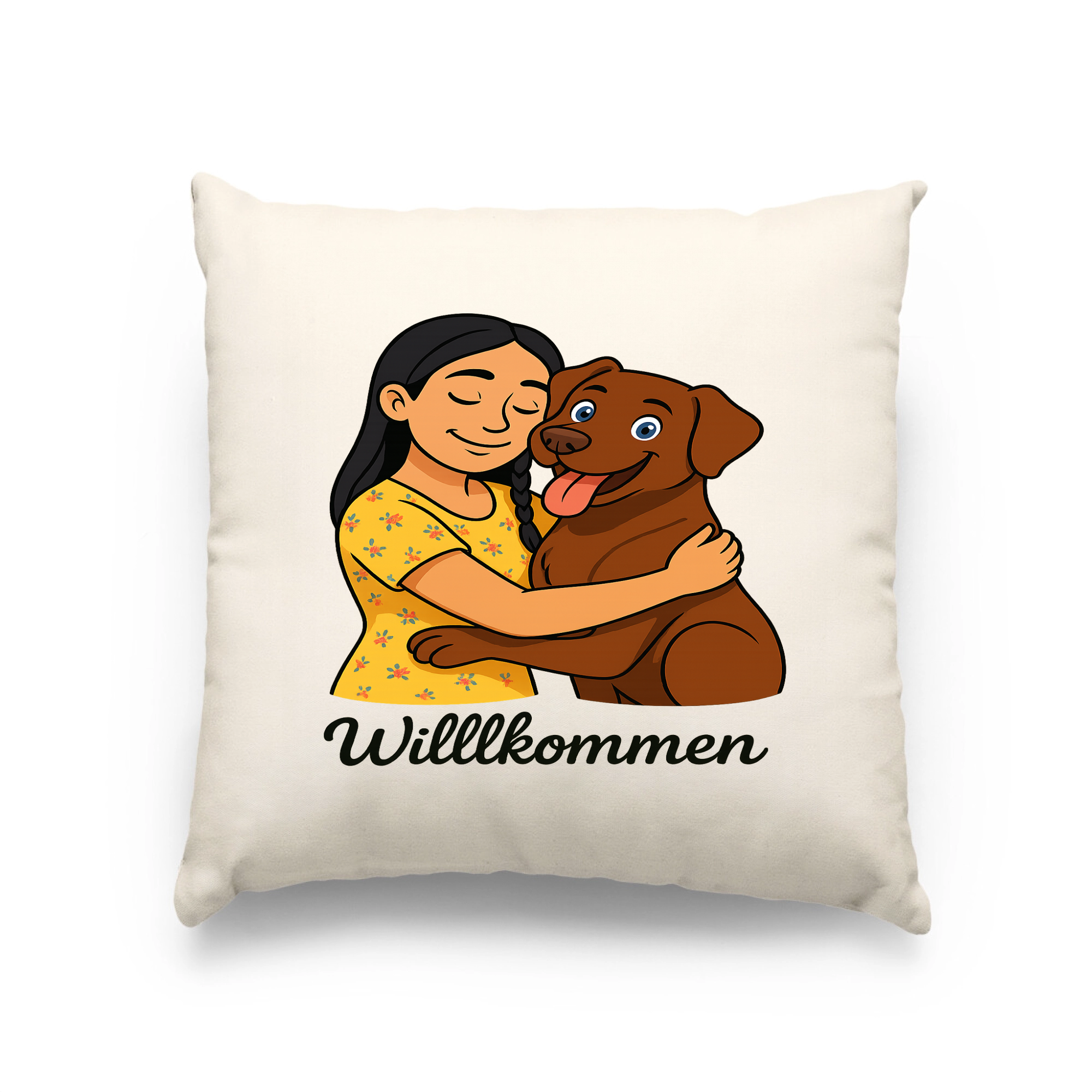 Umarmung + Willkommen  | Kissen _collection_collection