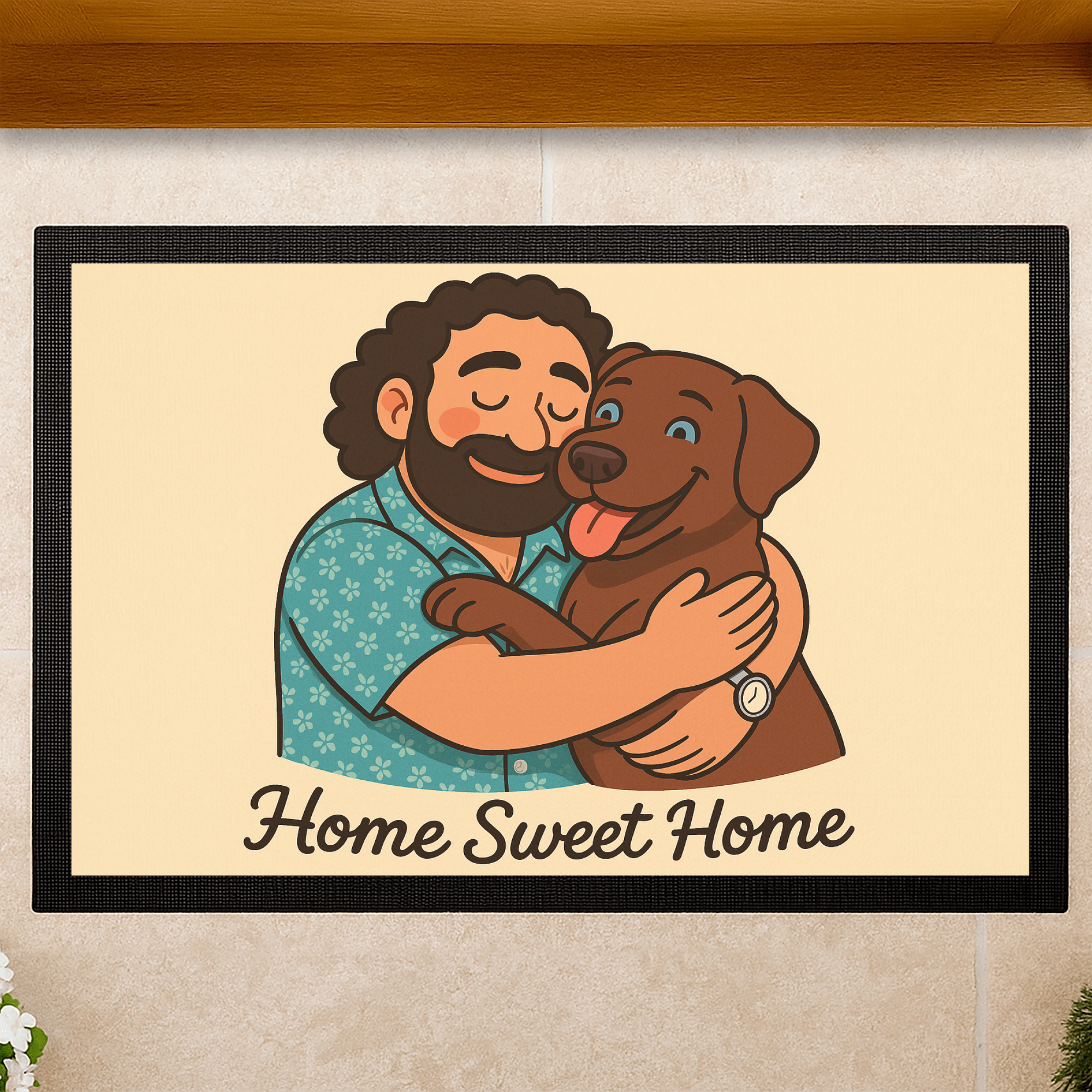 Umarmung + Home Sweet Home | Fußmatte _collection_collection