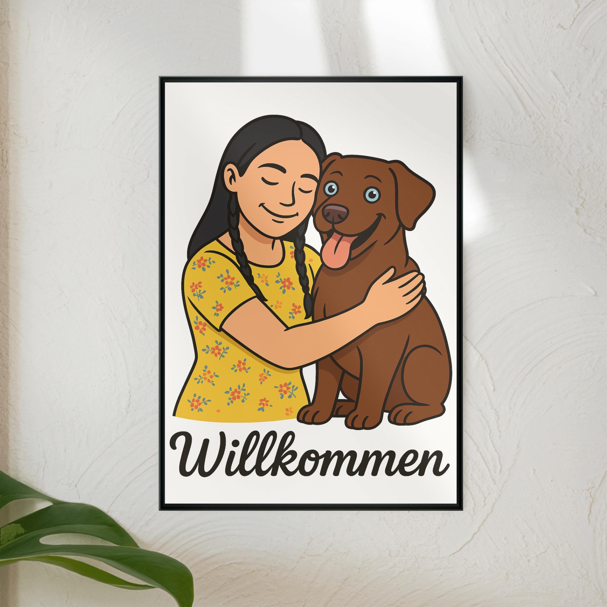 Umarmung + Willkommen  | Poster _collection_collection