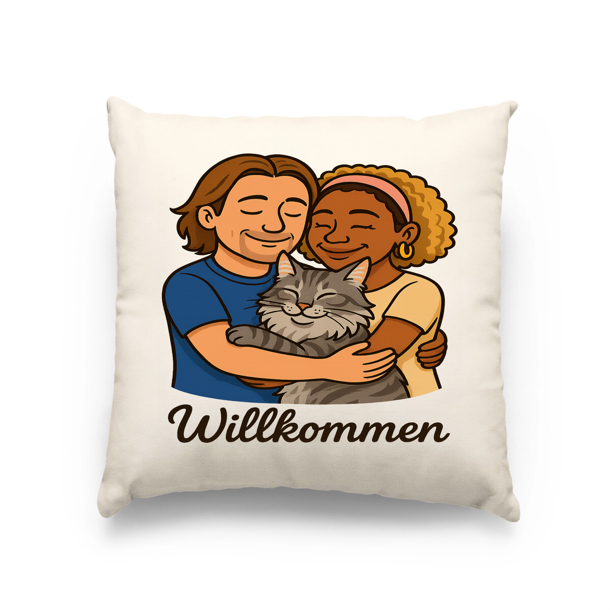 Umarmung + Willkommen  | Kissen _collection_collection
